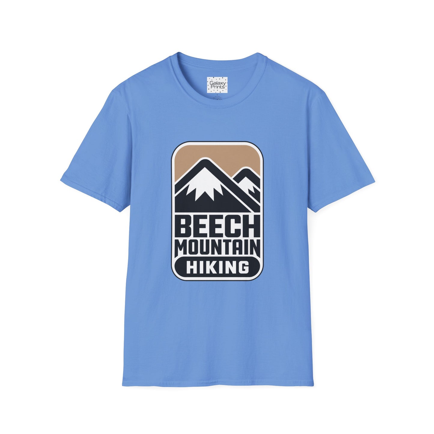 Beech Mountain NC Hiking T‑Shirt — Retro Mountain Badge Tee