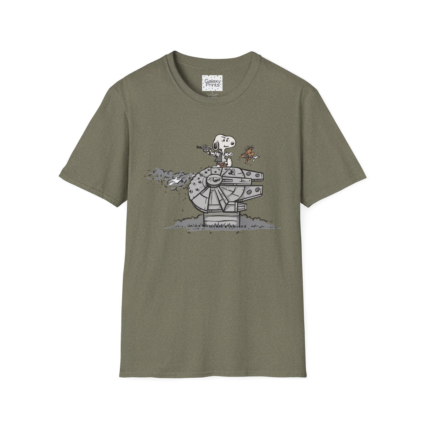 PEANUTS Star Wars Inspired Unisex T-Shirt - Snoopy as HAN SOLO