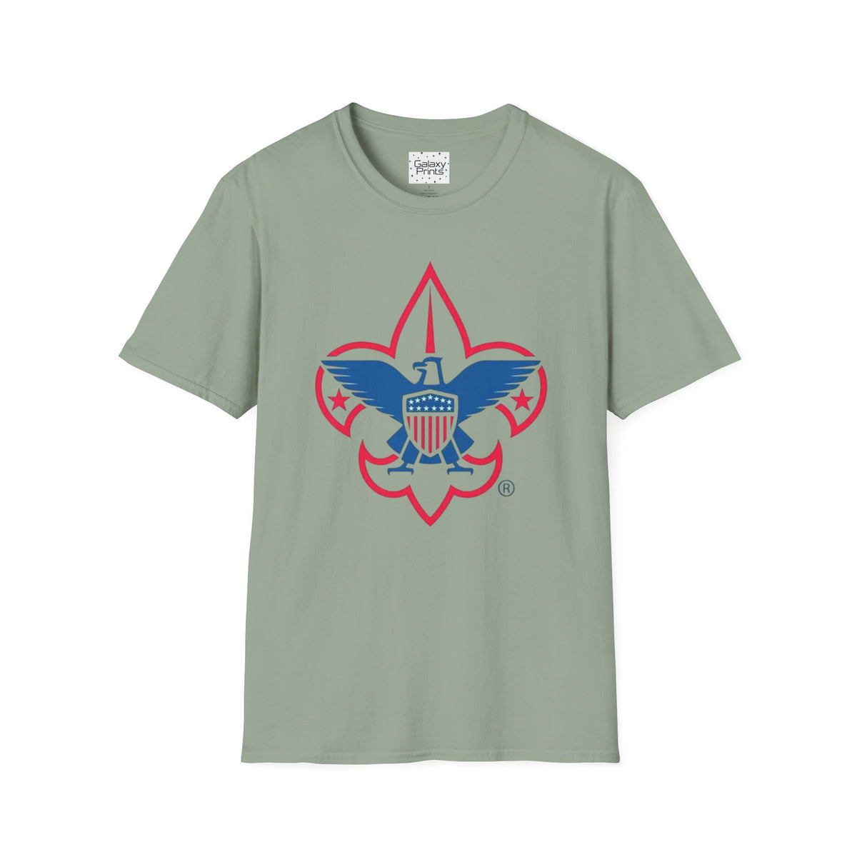 Boy Scouts Eagle Fleur-de-Lis T-Shirt - Retro in many colors your choice