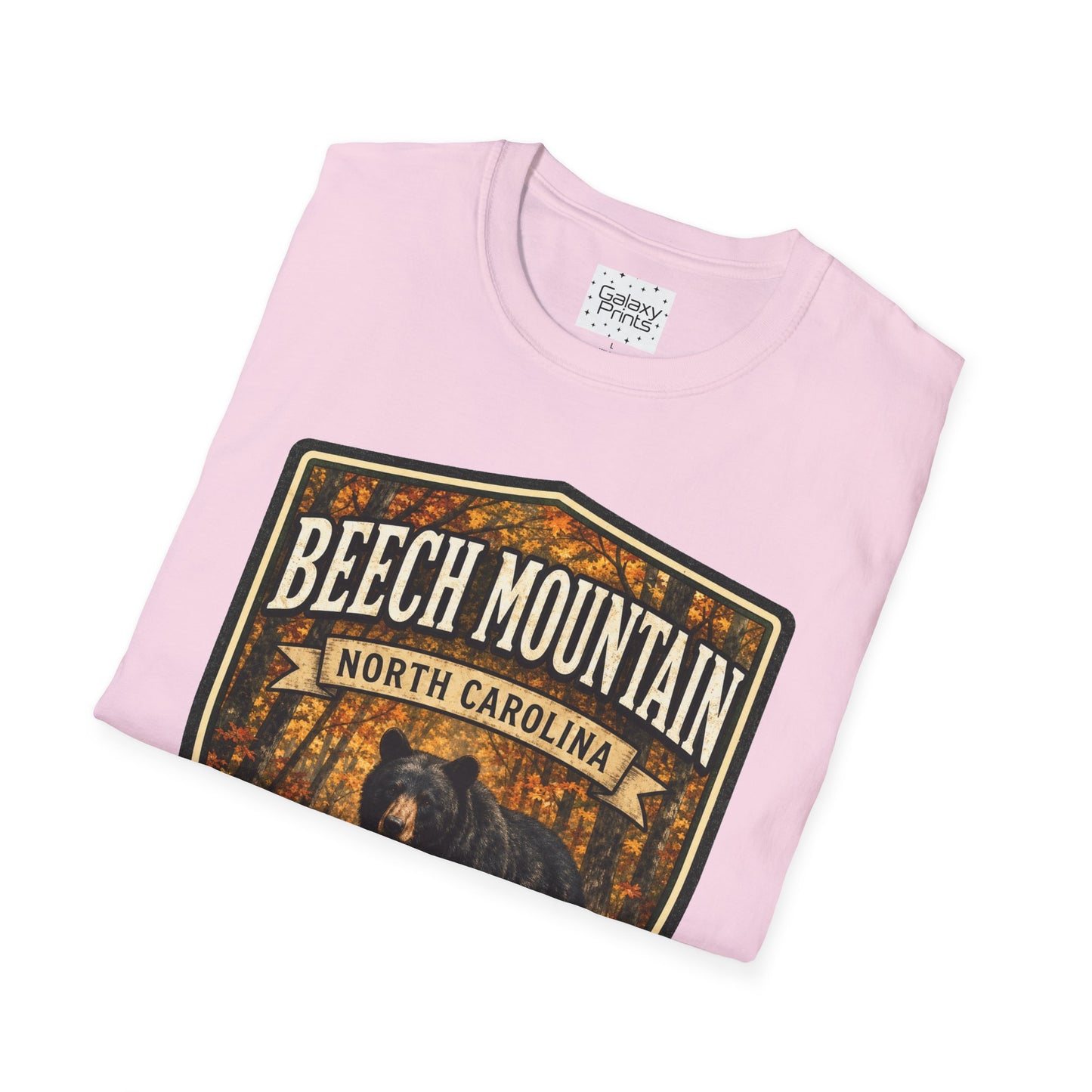 Beech Mountain North Carolina T-Shirt — Rustic Bear Mountain Graphic Tee