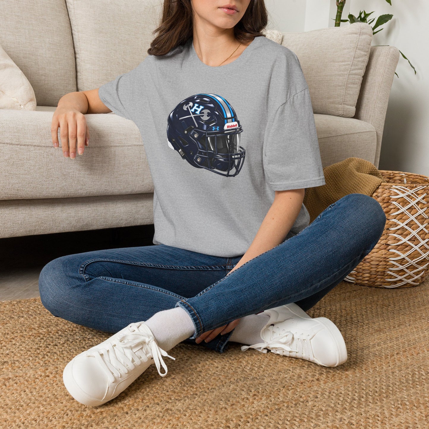 Unisex T-Shirt - Hoggard Vikings Inspired - Hoggard helmet front only