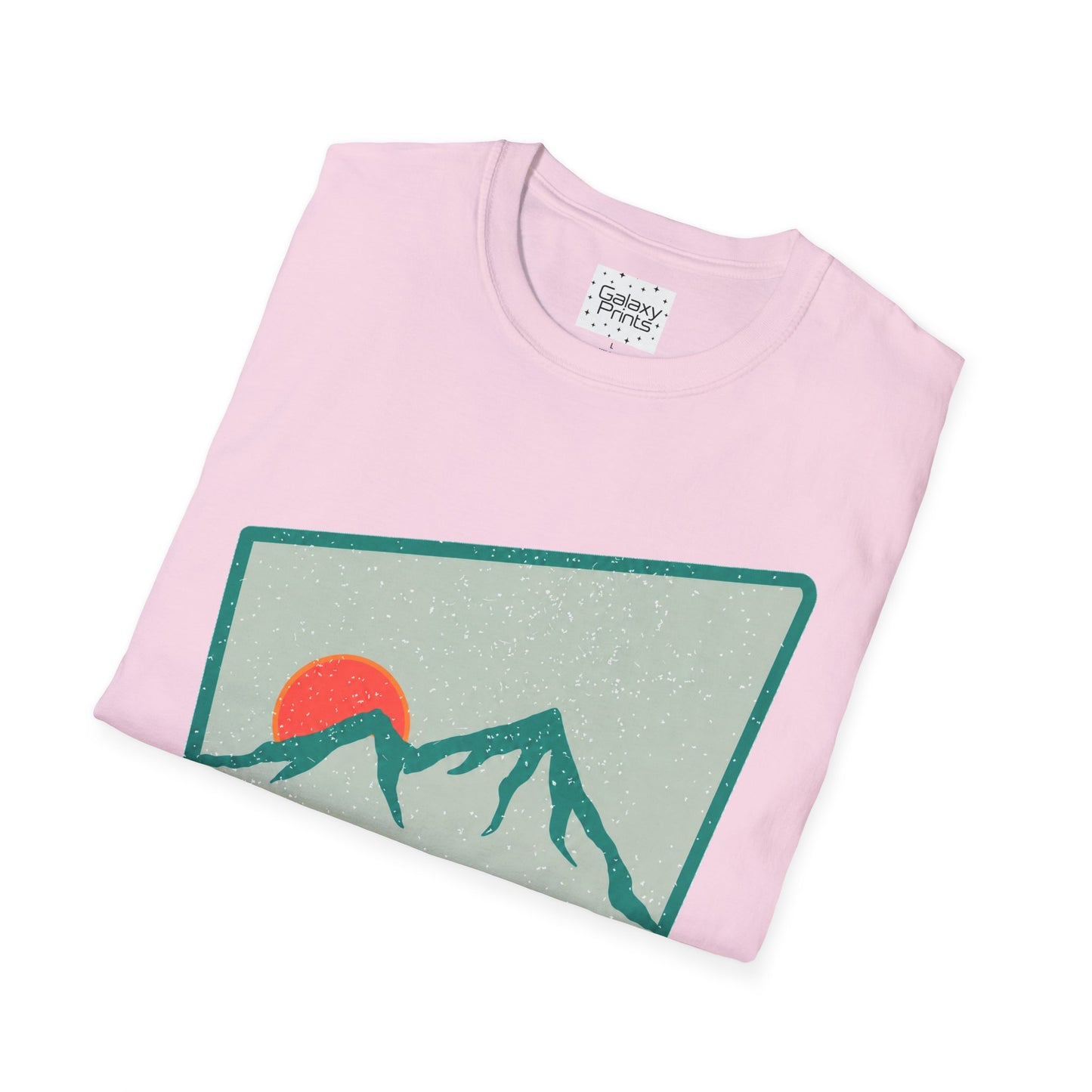Beech Mountain NC Let it Snow T-Shirt — Retro Mountain Sunrise Snow Tee