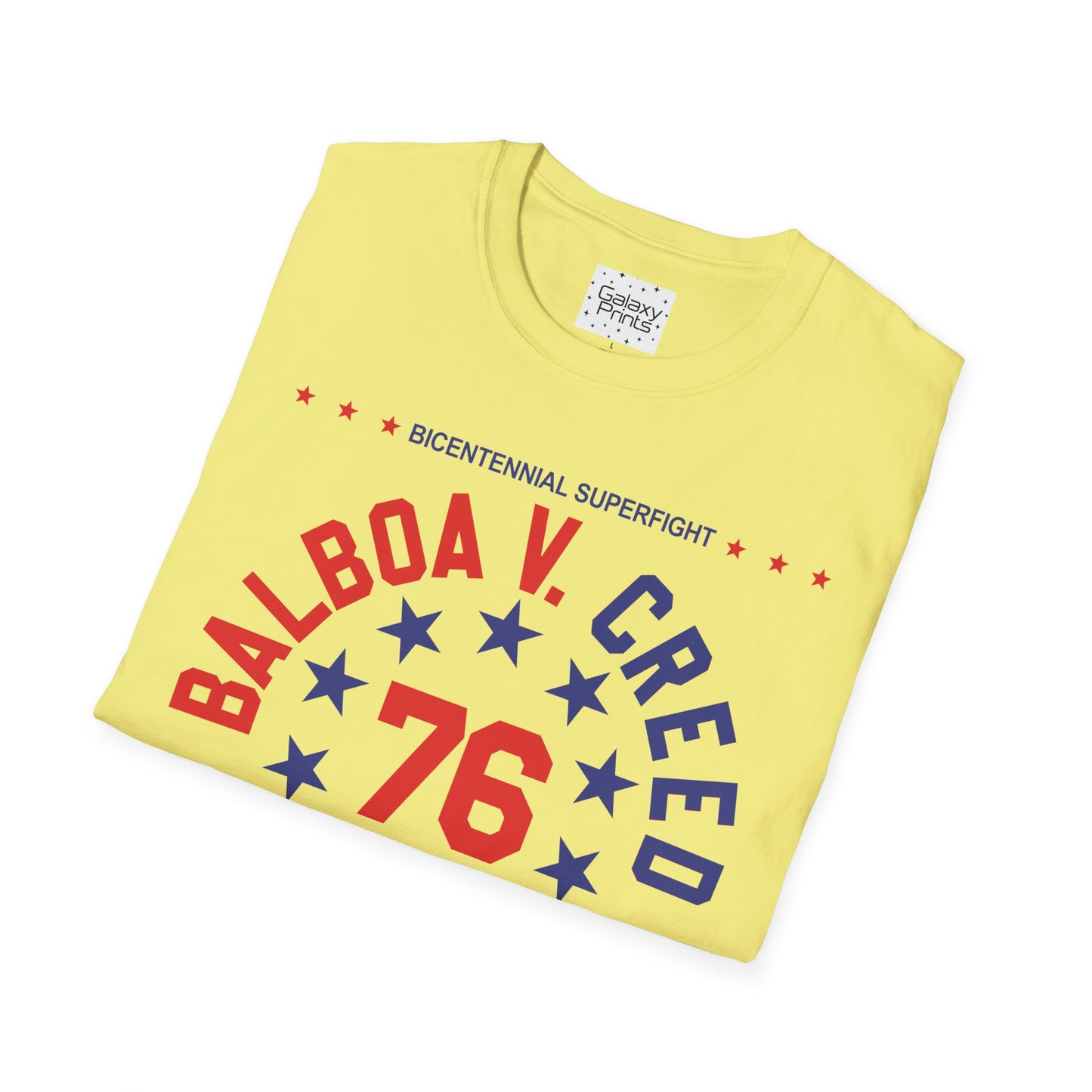 Unisex T-Shirt - POP Culture - 'From the HIT Movie ROCKY - Balboa vs. Creed 1976'
