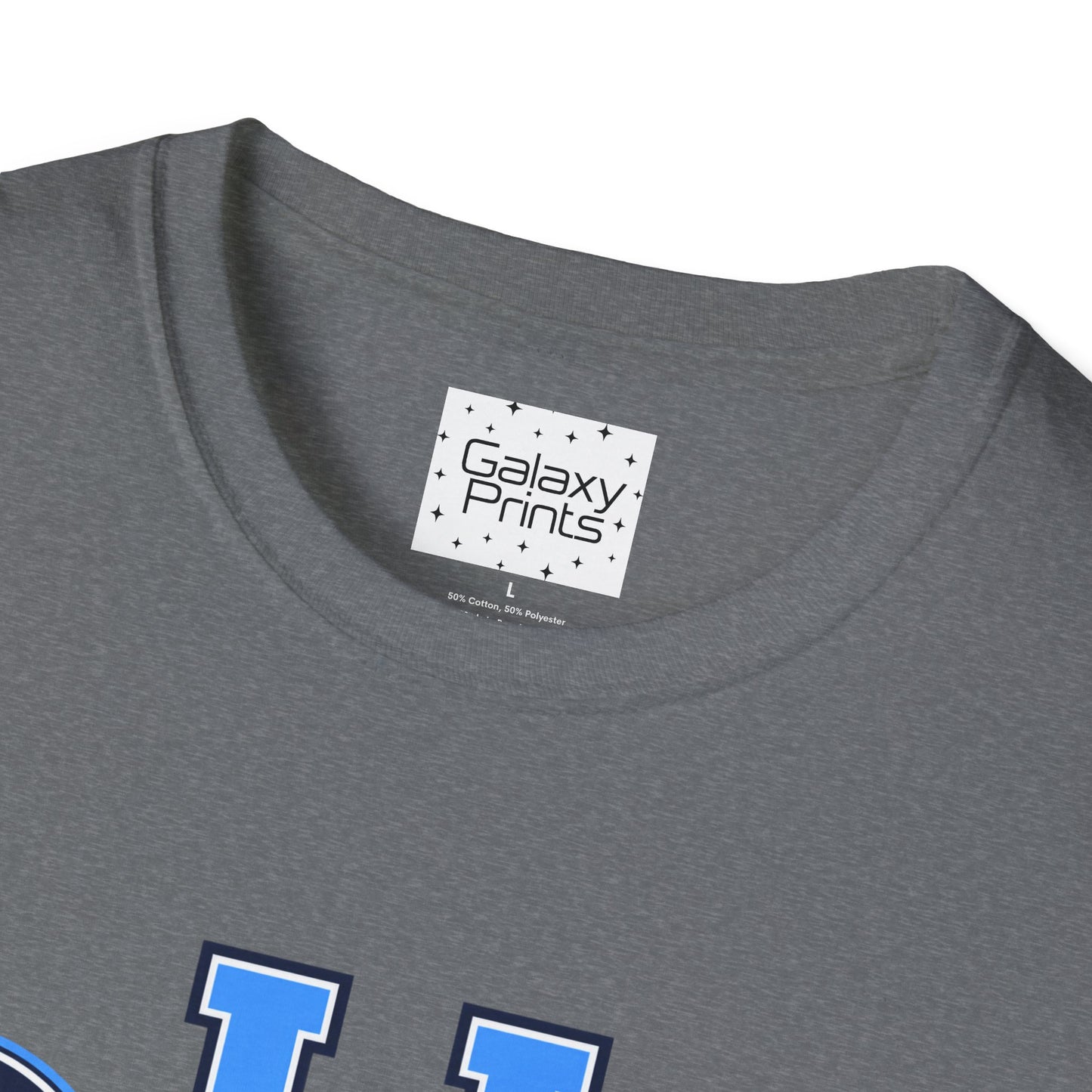 Hoggard - H w/ Axes T-Shirt – Blue 'H' with Crossed Battle Axes Graphic Spirit Tee