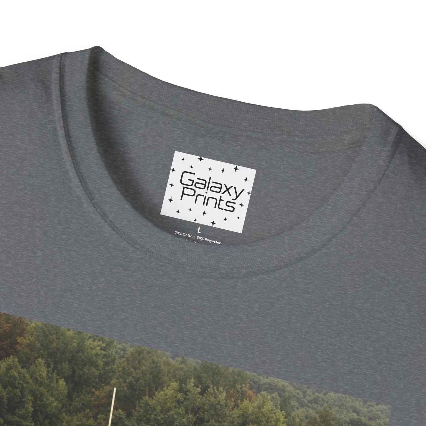 Tate Football Field Photo T-Shirt — Vintage LMC Football Graphic Tee