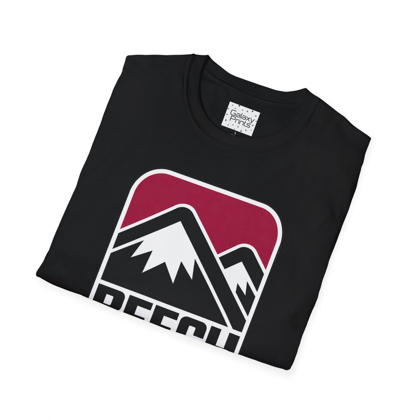 Beech Mountain Local T-Shirt - Retro Mountain Badge Graphic