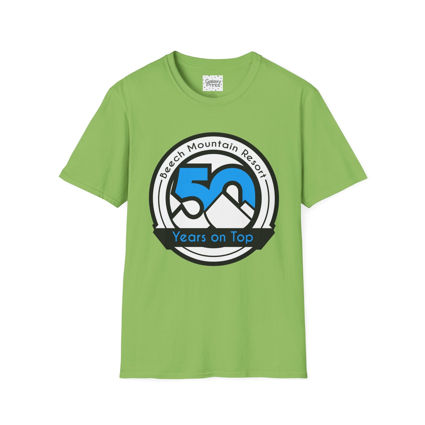 50 yr Resort Anniversary T-Shirt — Beech Mountain Resort 50 "Years on Top"