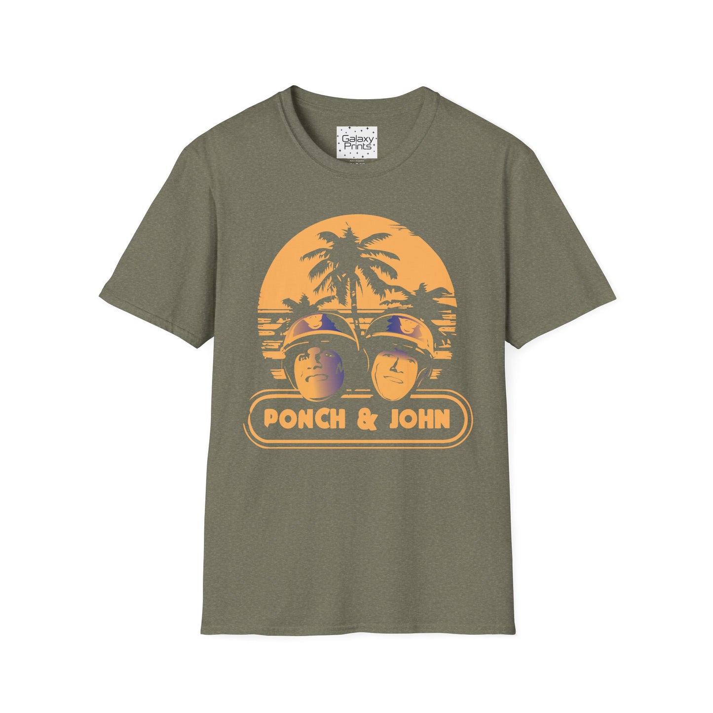 Unisex T-Shirt - POP Culture - 'PONCH & JOHN from CHiPS'