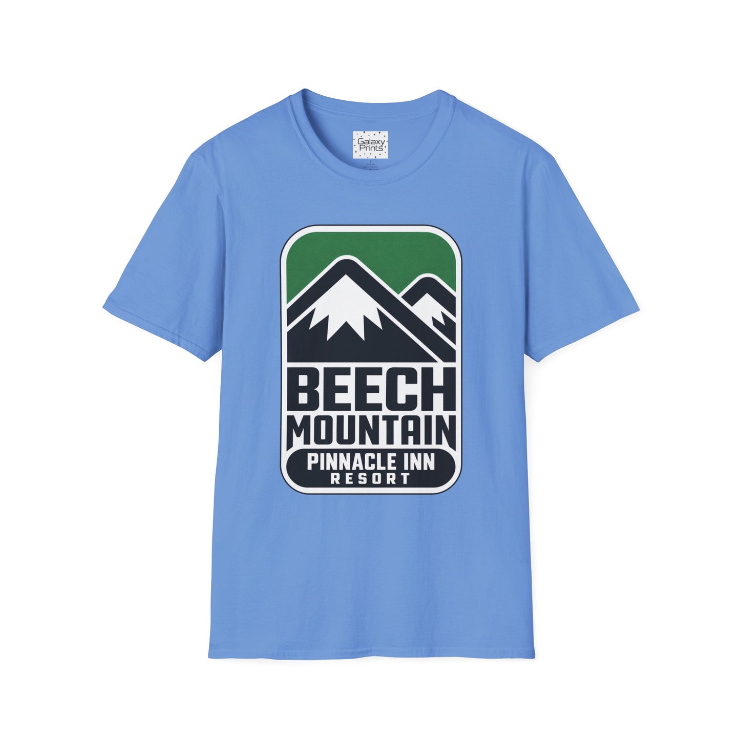 Pinnacle Inn Mountain Resort  Retro T-Shirt — Beech Mountain Pinnacle Inn Resort Graphic Tee Throw Back to 1983