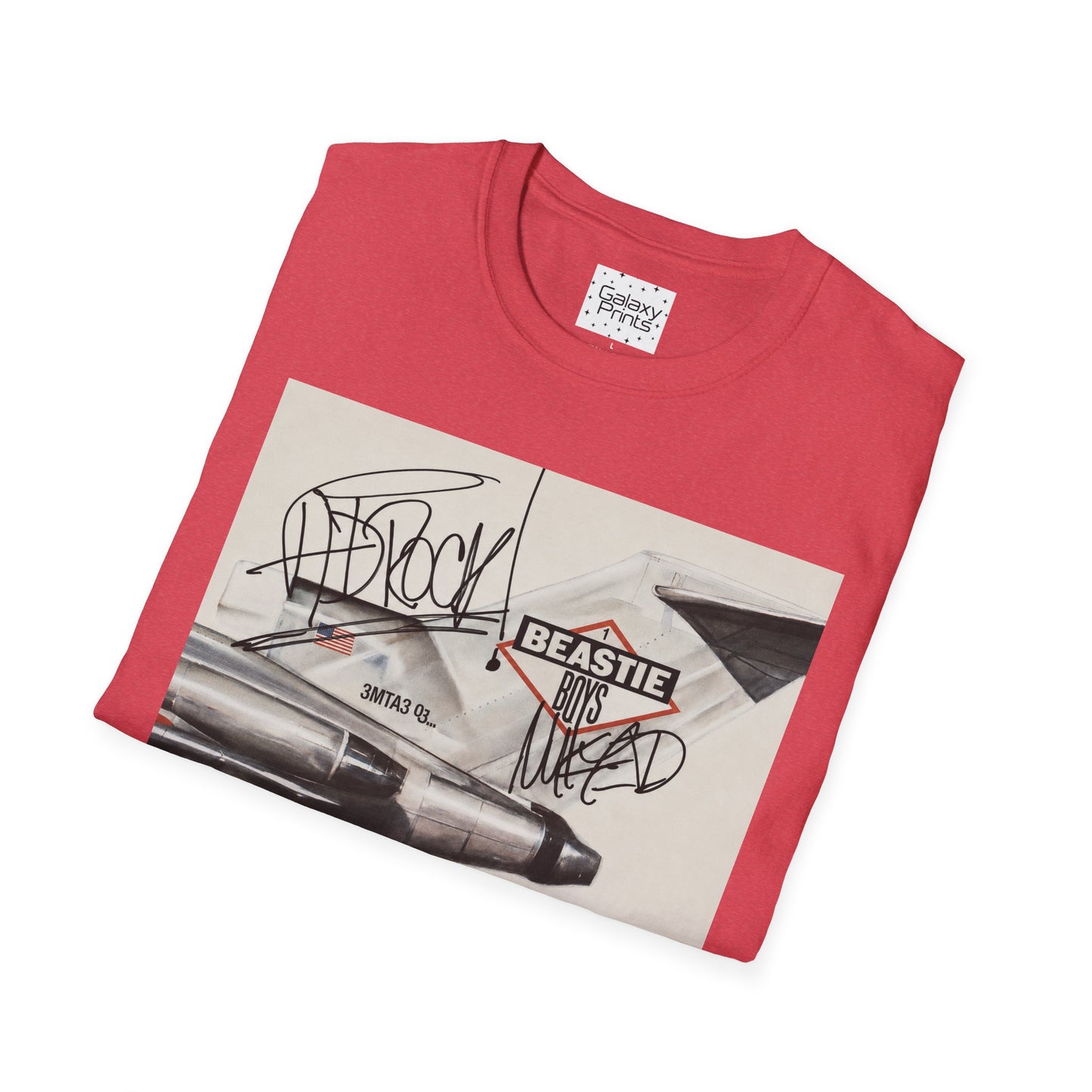 B-Boys "Licensed to Ill" Autographed Band T-Shirt - Graffiti