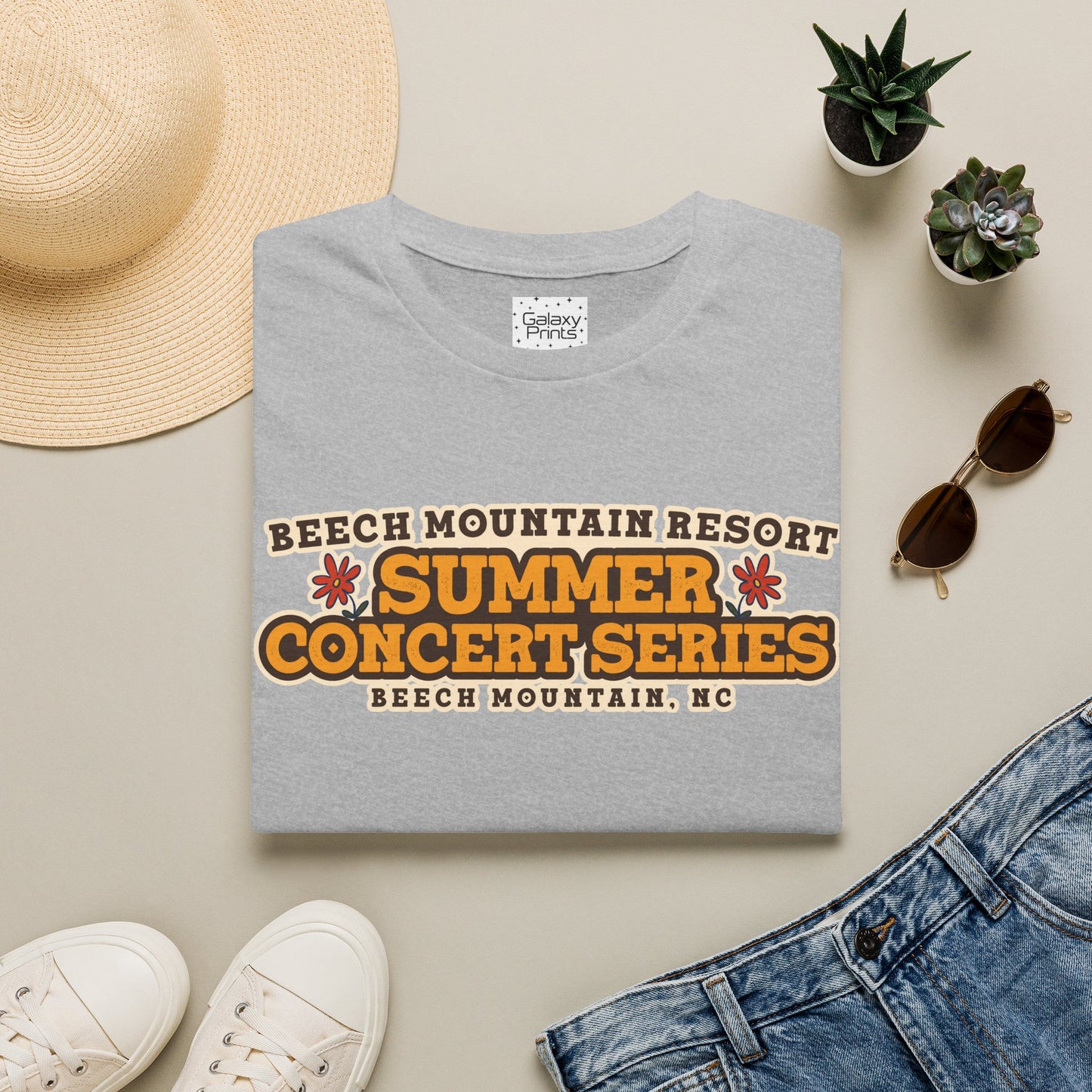 Summer Concert Series T-Shirt — Beech Mountain Resort, NC