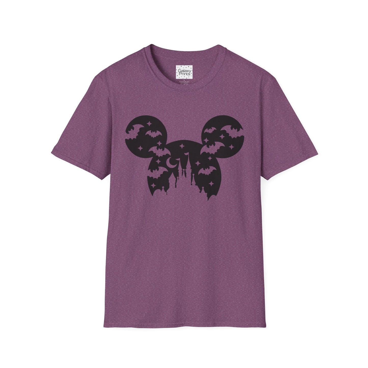 Unisex T-Shirt - DISNEY Inspired - 'Mickey Head with Castle for Halloween'