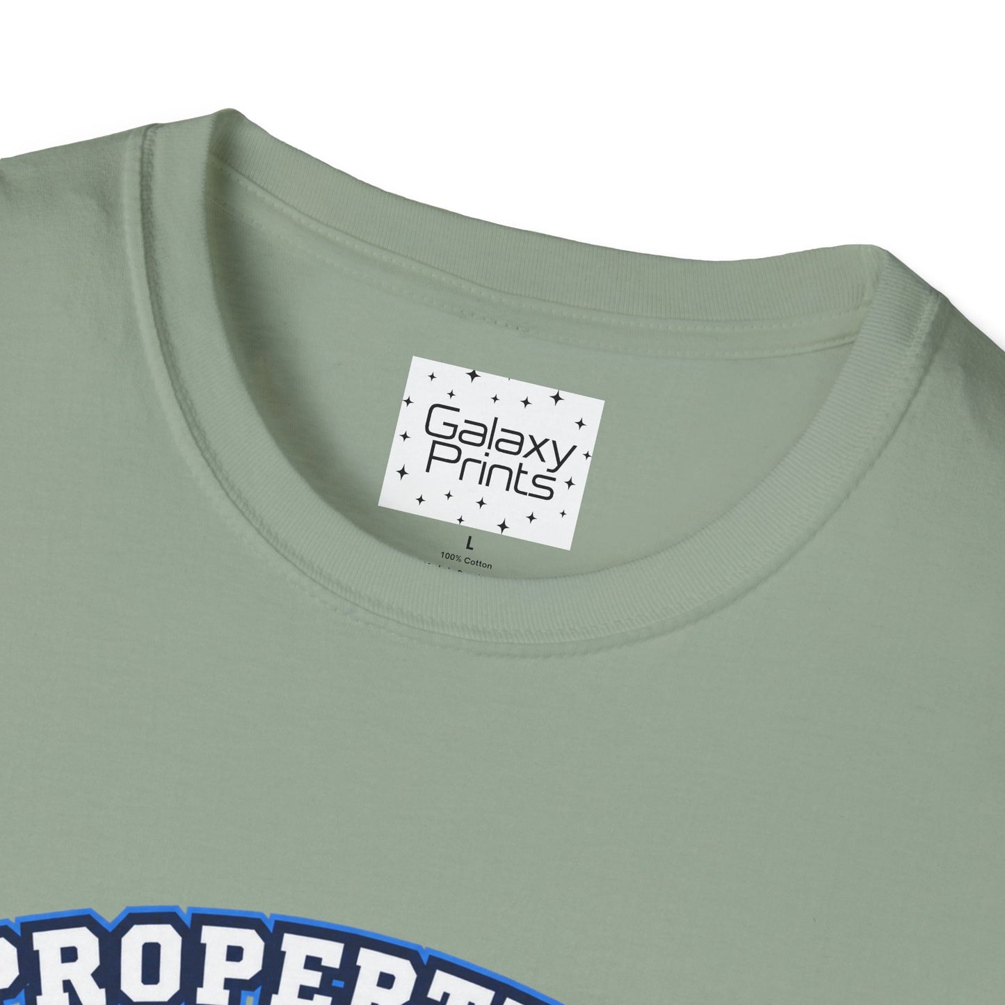 Property of JTH Vikings T‑Shirt M — Viking in Power Circle back - Hoggard School Spirit Tee