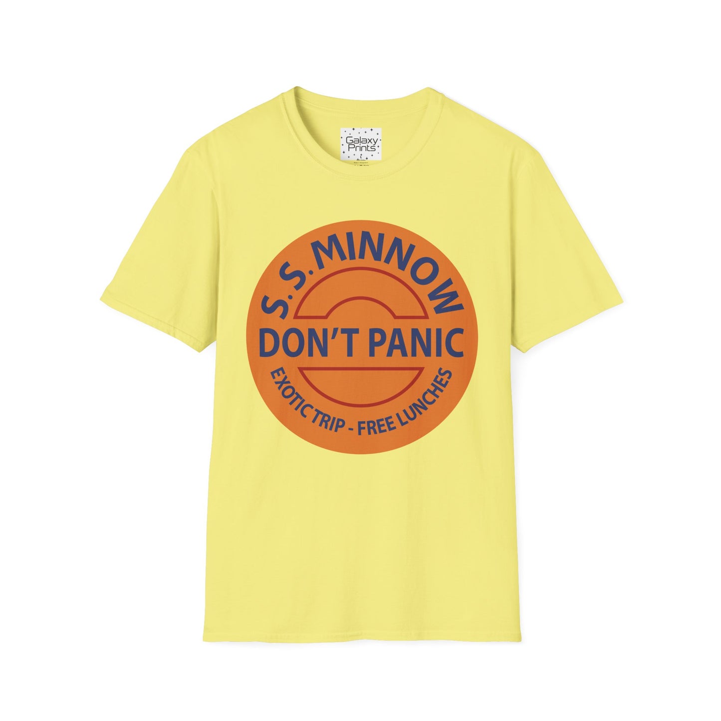 Unisex T-Shirt - POP Culture - 'S. S. Minnow Boat tours - From the Hit TV Sitcom Gilligan's Island'