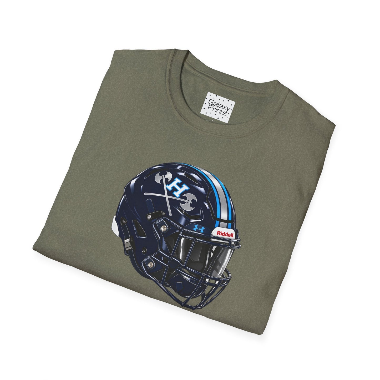 Unisex T-Shirt - Hoggard Vikings Inspired - Hoggard helmet and 'Domination is a State of Mind' - over our rivals