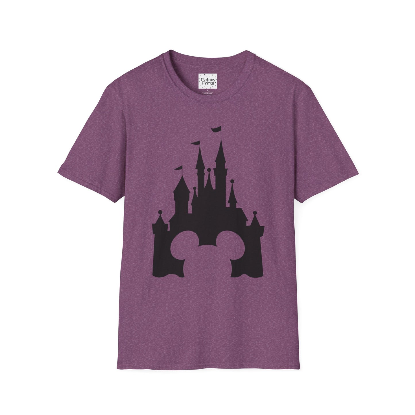 Unisex T-Shirt - DISNEY Inspired - 'Mickey Ears with Castle background'