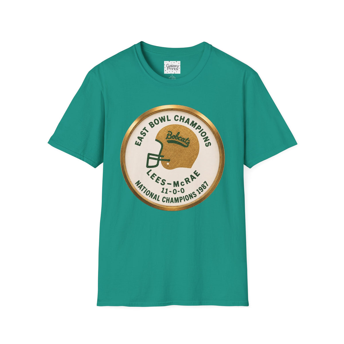 LMC Football Champions T‑Shirt — “East Bowl and National Champions” Vintage Helmet Design