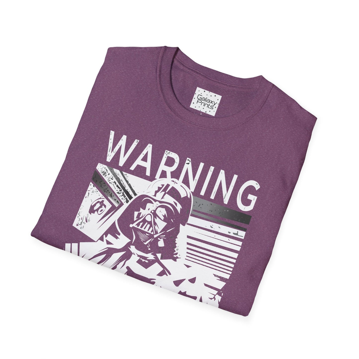 Star Wars Inspired Unisex T-Shirt - 'Choking Hazzard WARNING' Darth Vader Graphic Tee