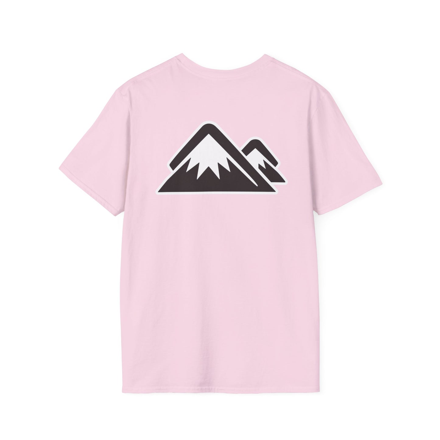 Ski Patrol Beech Mountain Retro T-Shirt — Beech Mountain Ski Patrol with Mountains on the back- logo Tee