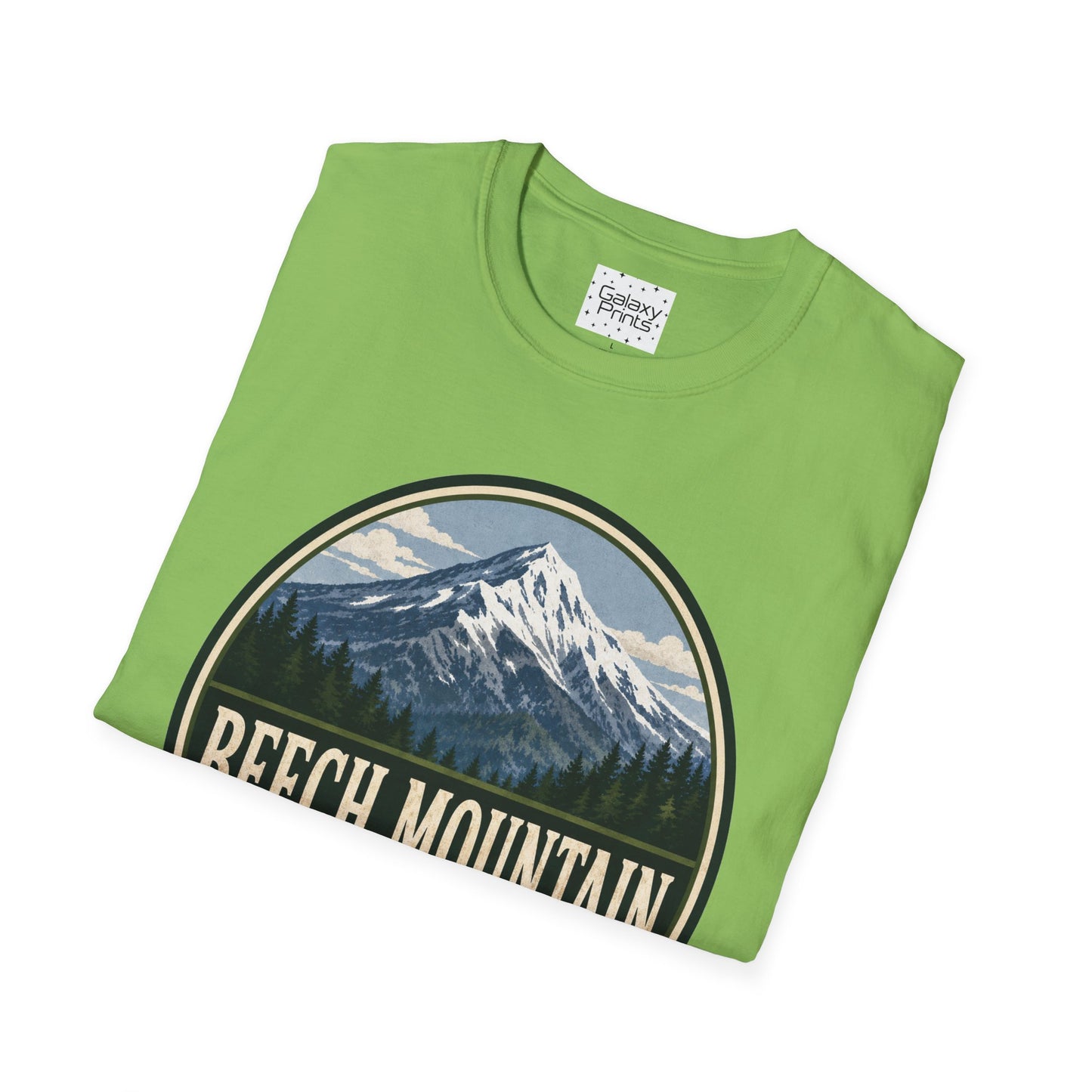 Mountain Graphic T-Shirt — “Beech Mountain, North Carolina” Vintage Outdoor Tee