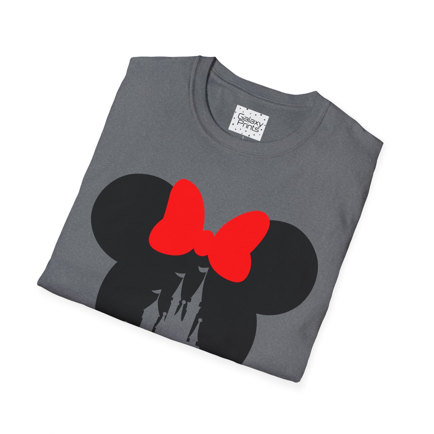 Unisex T-Shirt - DISNEY Inspired - 'Minnie Head with Castle'