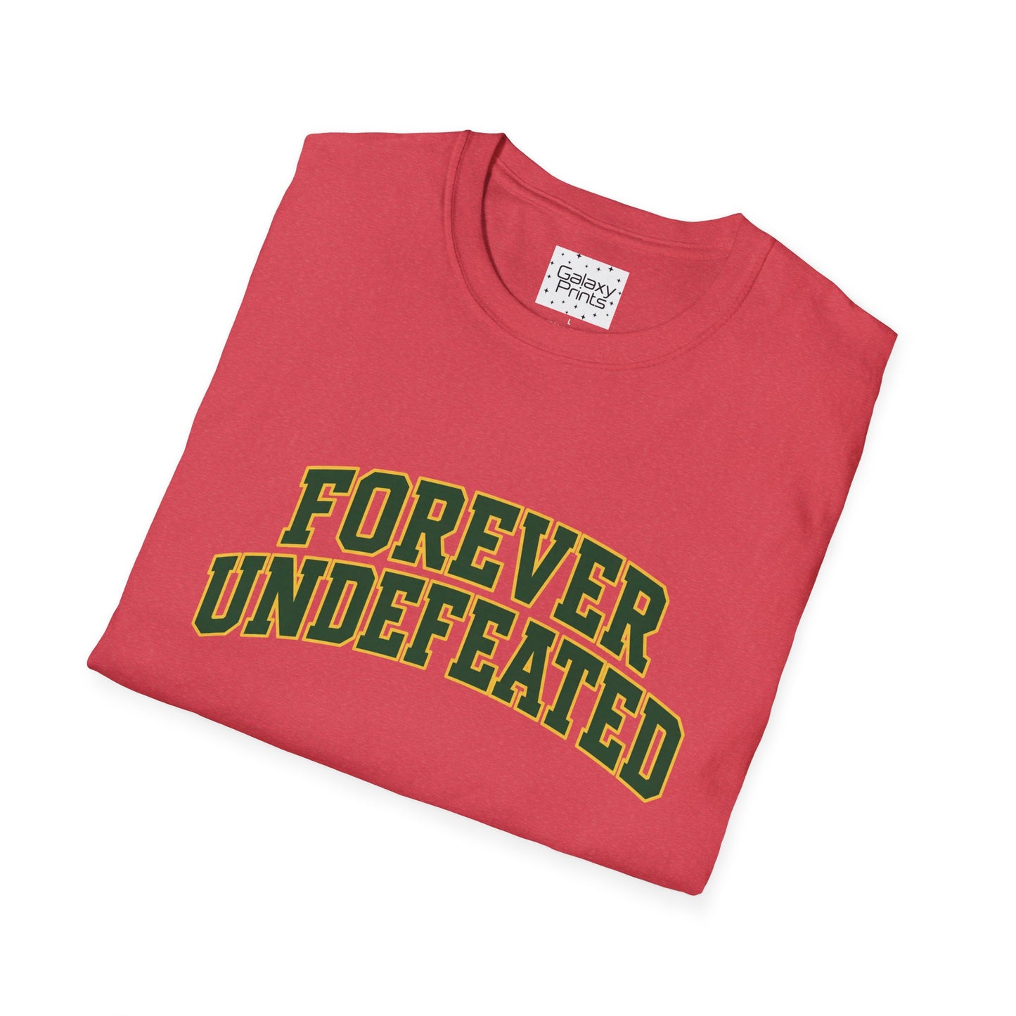 Lees-McRae College Bobcats Vintage Football T-Shirt — Forever Undefeated - Wooden Nickel / Chip