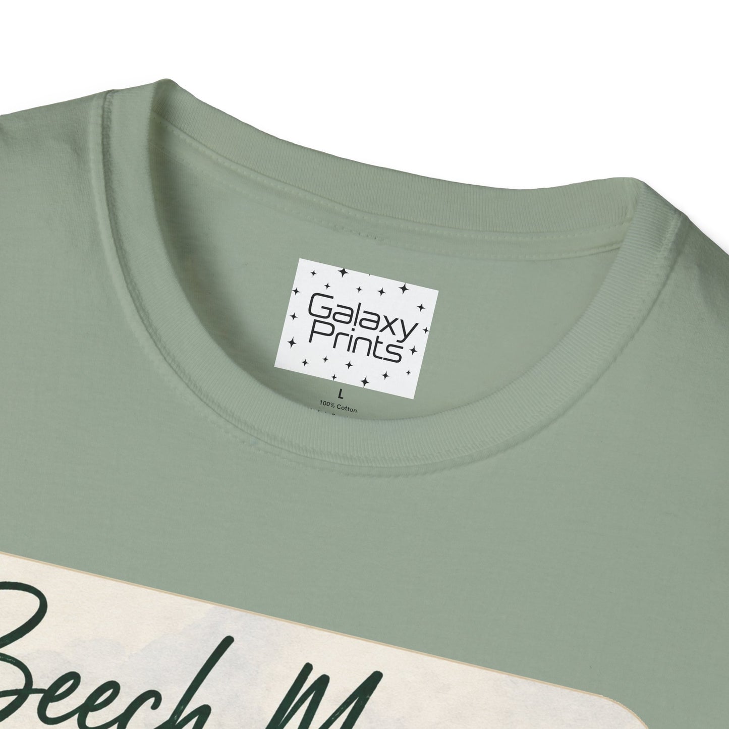 Beech Mountain North Carolina Scenic T-Shirt — Mountain Trail Floral Design