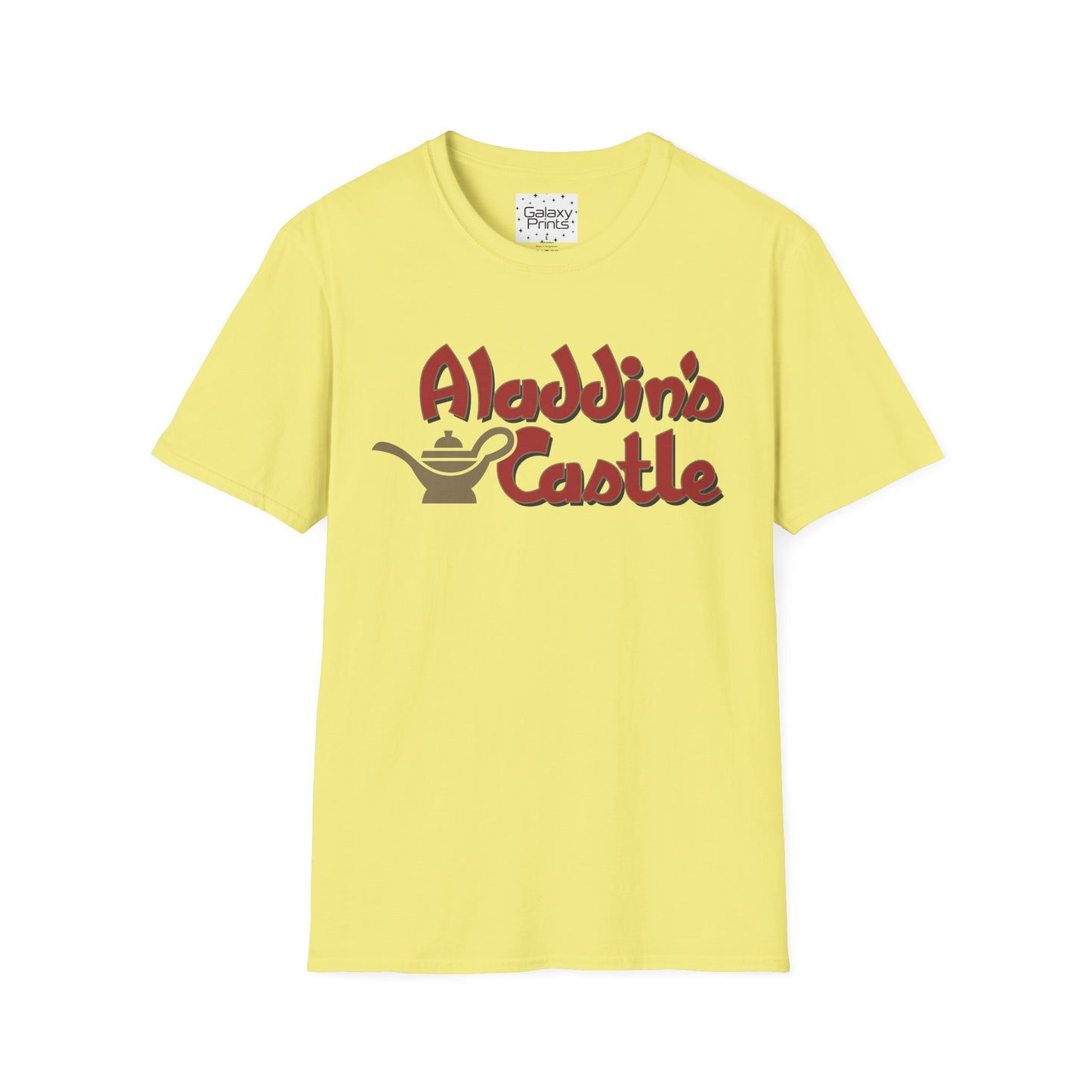 Retro Arcade T-Shirt - Aladdin's Castle Design - POP Culture
