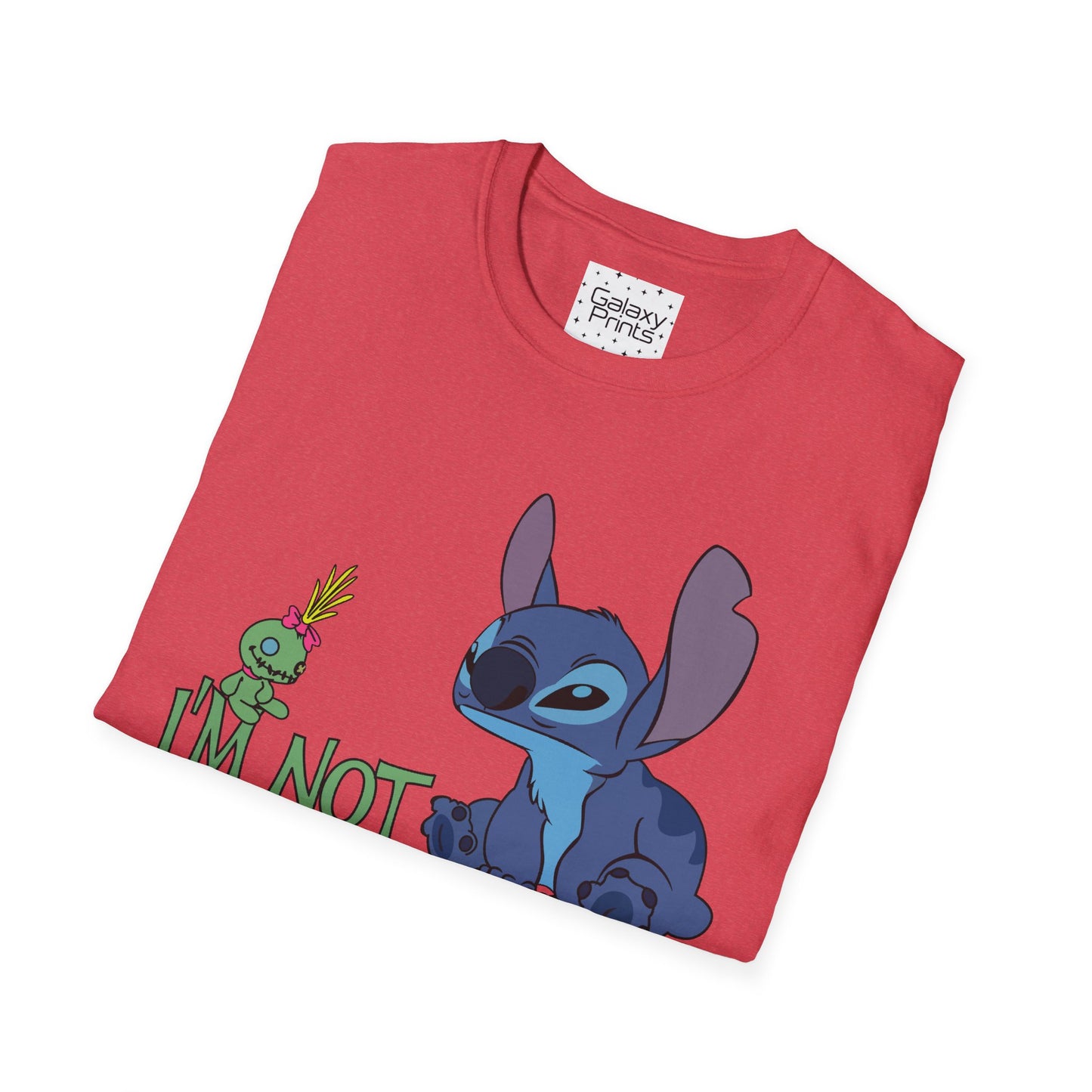 Unisex T-Shirt - Disney Inspired - 'Stich Not Arguing'