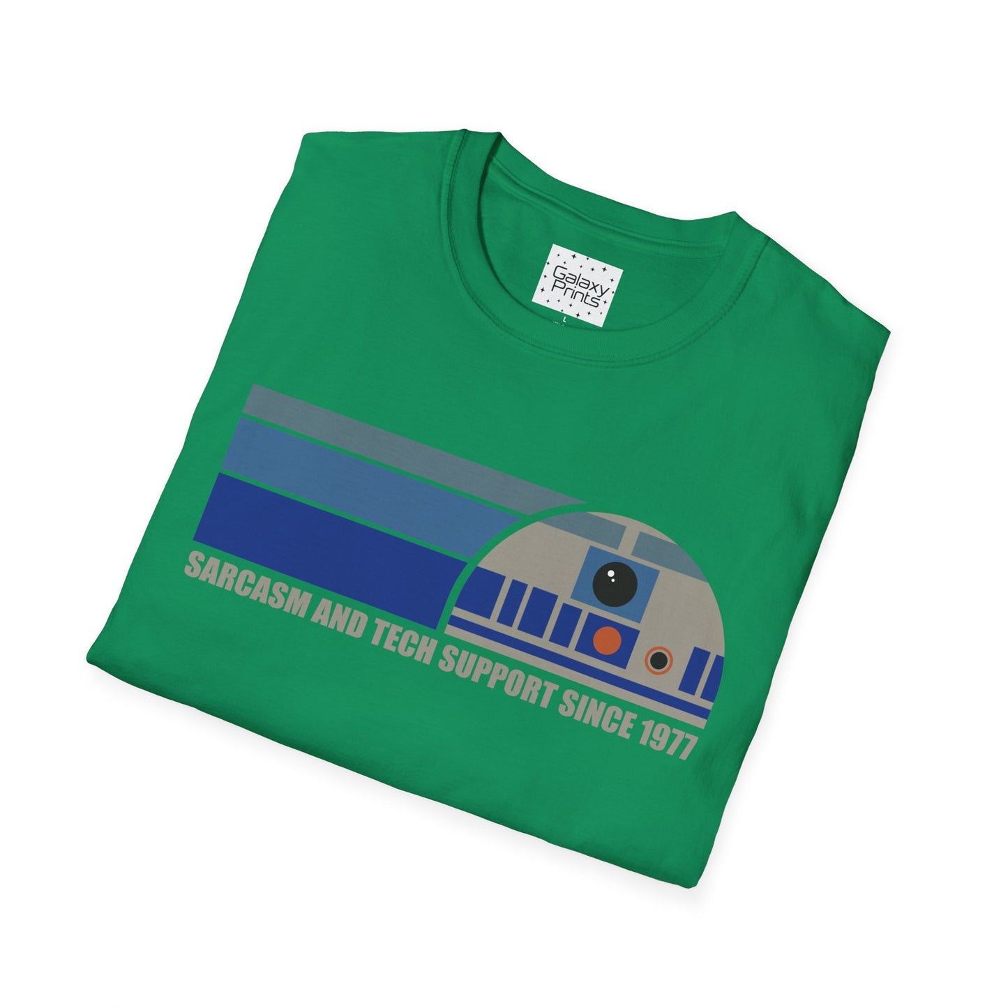 Star Wars Inspired Unisex T-Shirt - 'Sarcasm and Tech Support Since 1977' Graphic Tee
