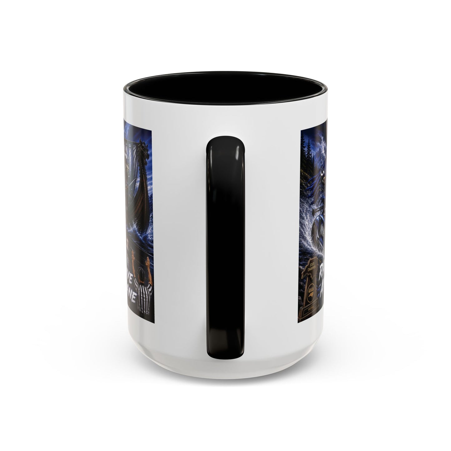 Hoggard Vikings Stylish Accent Coffee Mug  "Race to another Ship" and "Dive in the fast lane"- Perfect for Daily Brew & Gifts