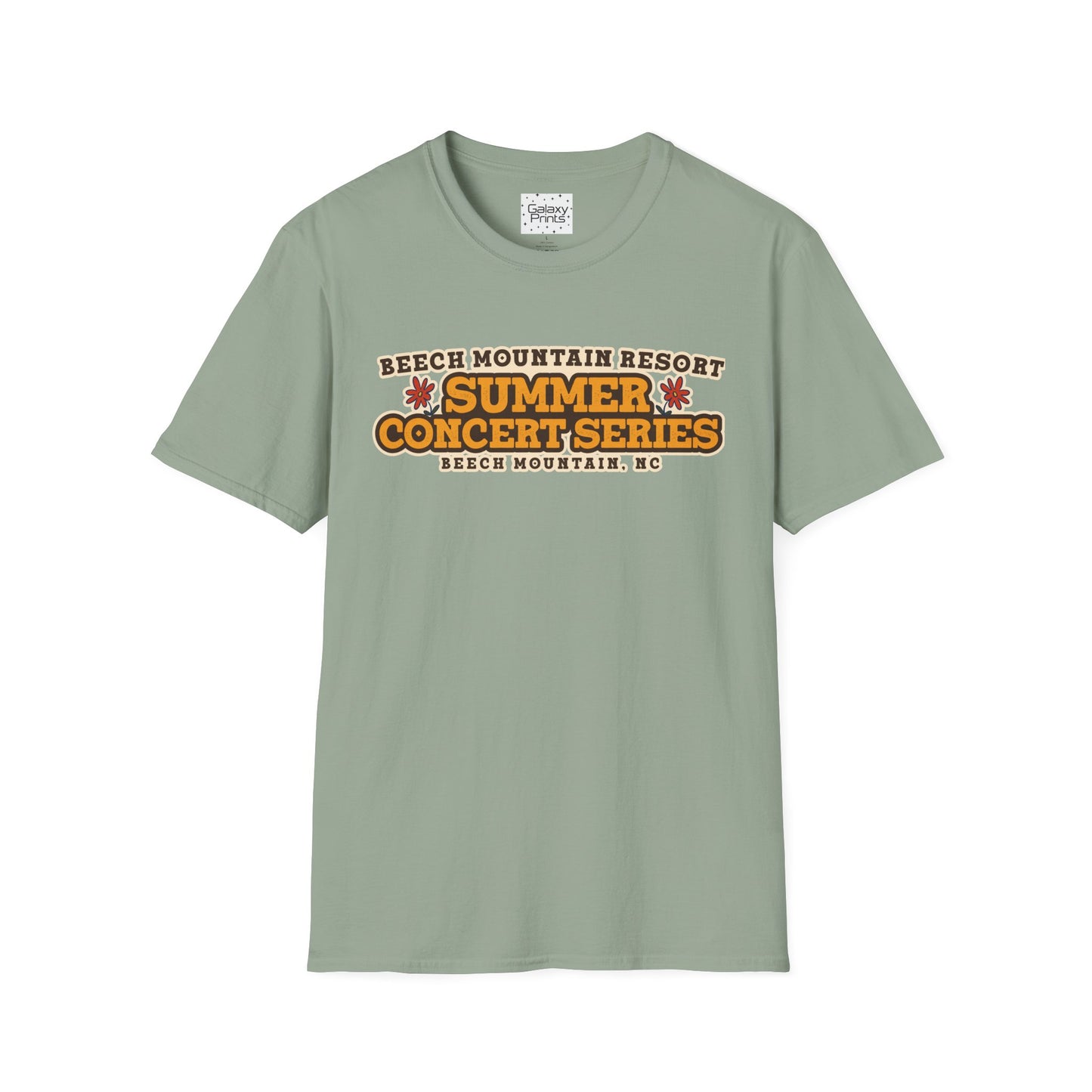 Summer Concert Series T-Shirt — Beech Mountain Resort, NC