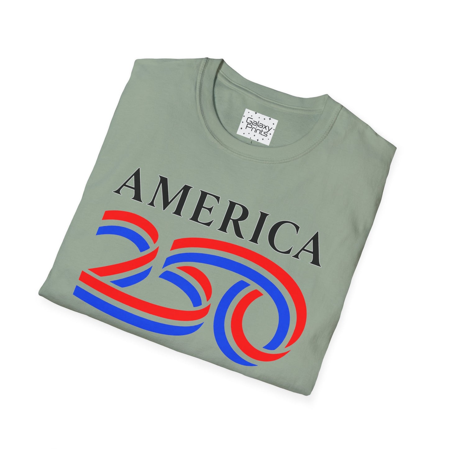 America 250 Celebration T-Shirt — Patriotic Red White Blue Anniversary Tee with 1776 - 2026 on back - Current Culture