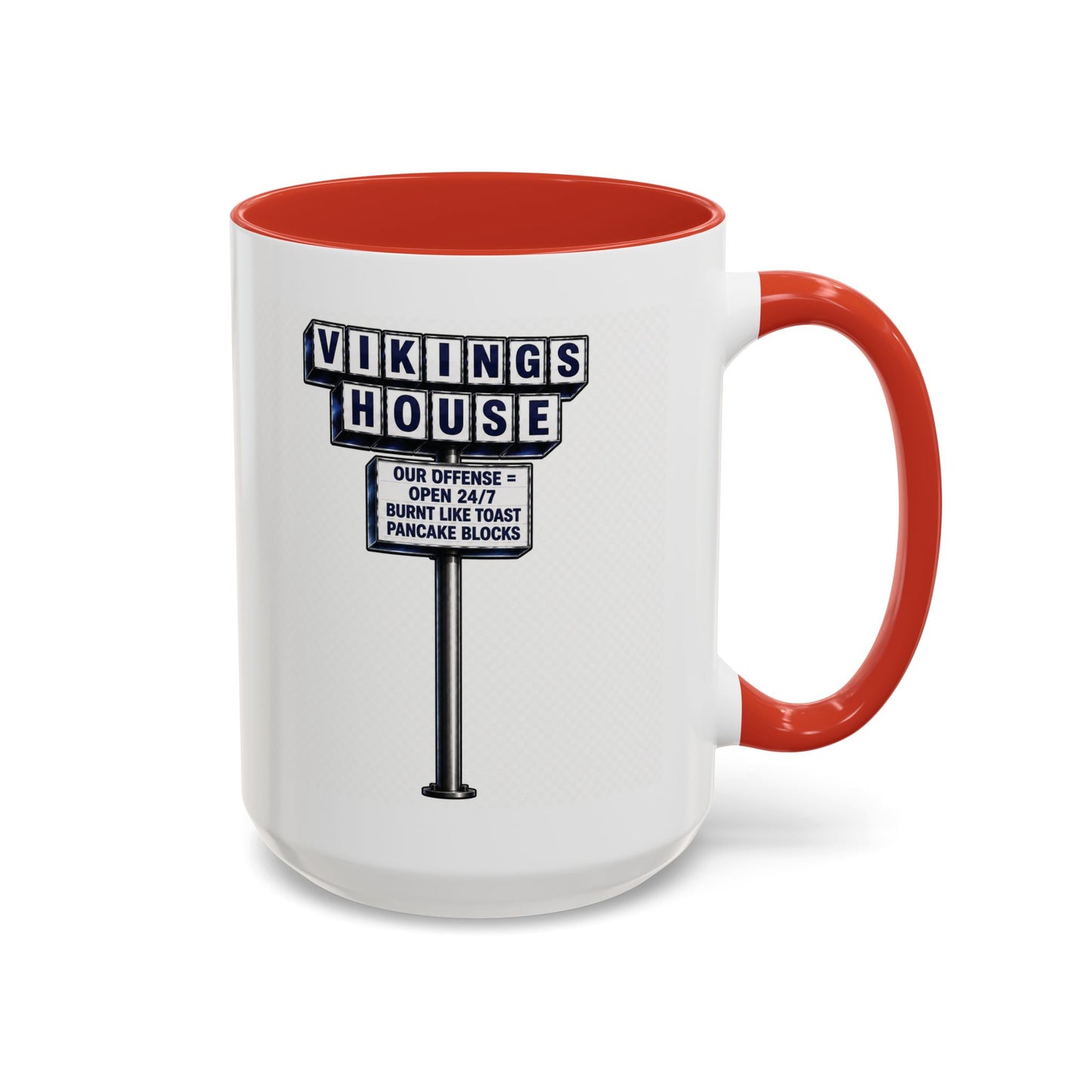 Hoggard Vikings Stylish Accent Coffee Mug "Like Waffle House" 3 - Perfect for Daily Brew & Gifts