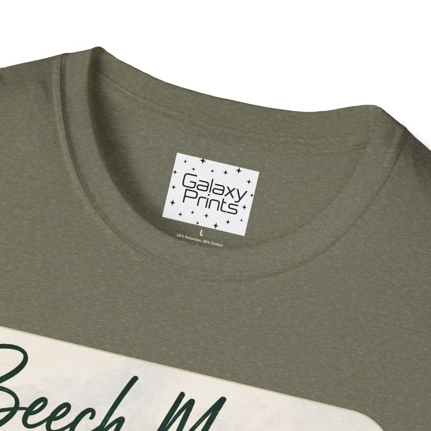 Beech Mountain North Carolina Scenic T-Shirt — Mountain Trail Floral Design