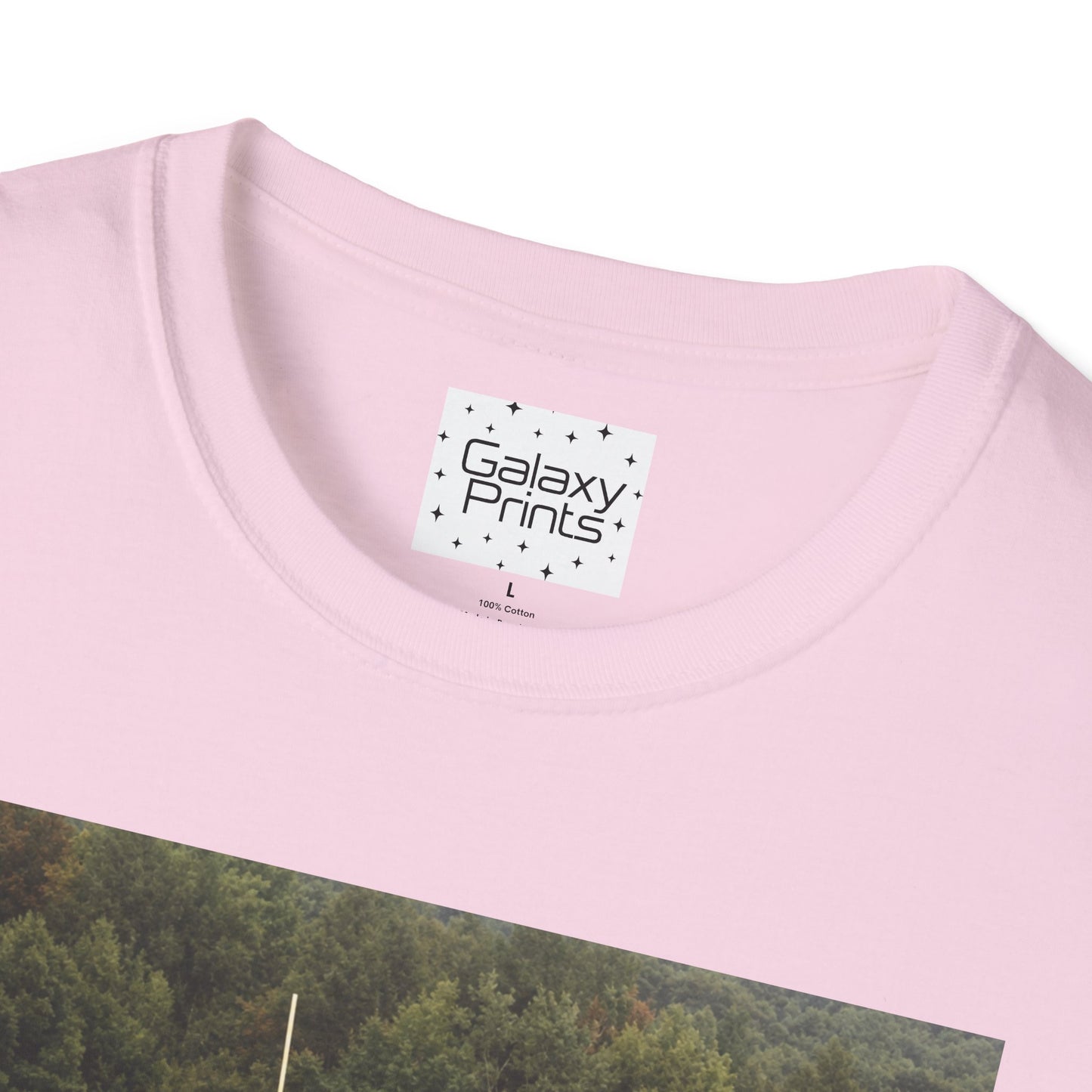 Tate Football Field Photo T-Shirt — Vintage LMC Football Graphic Tee