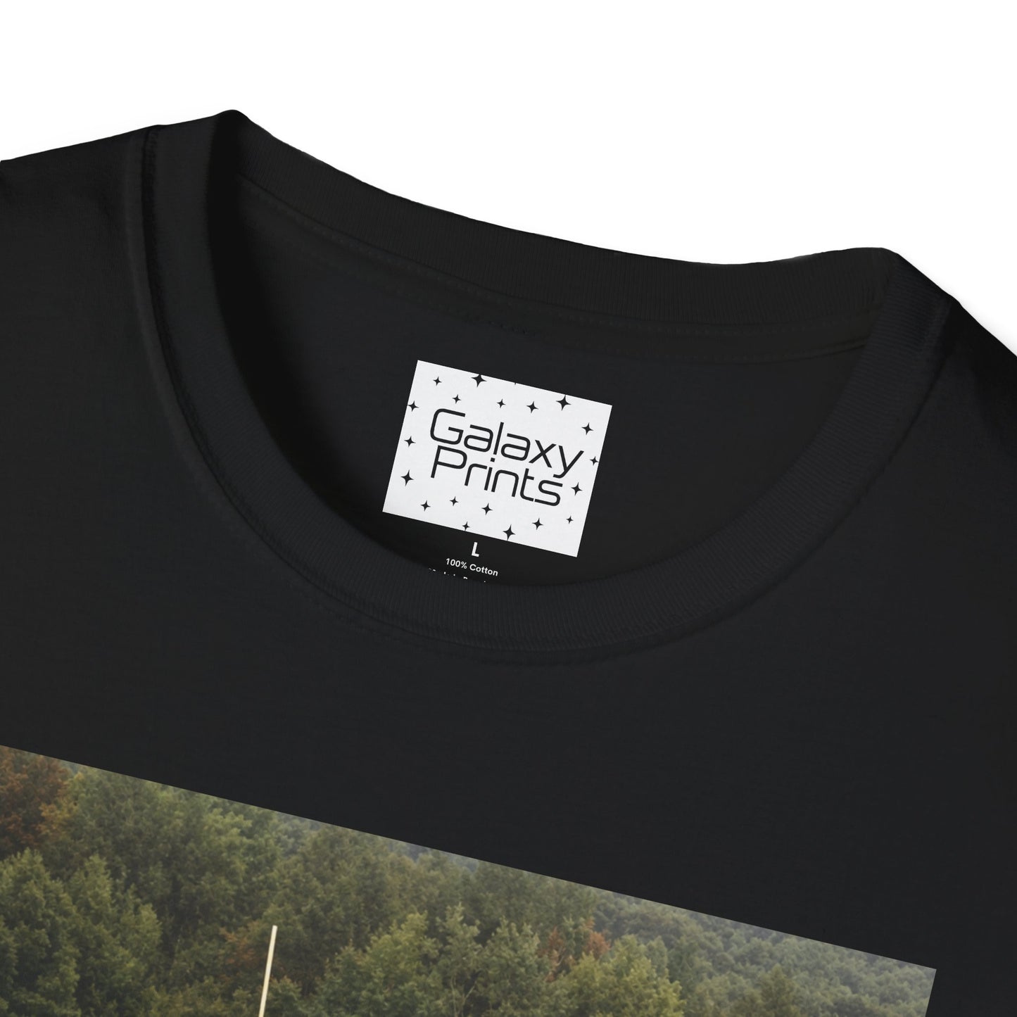 Tate Football Field Photo T-Shirt — Vintage LMC Football Graphic Tee