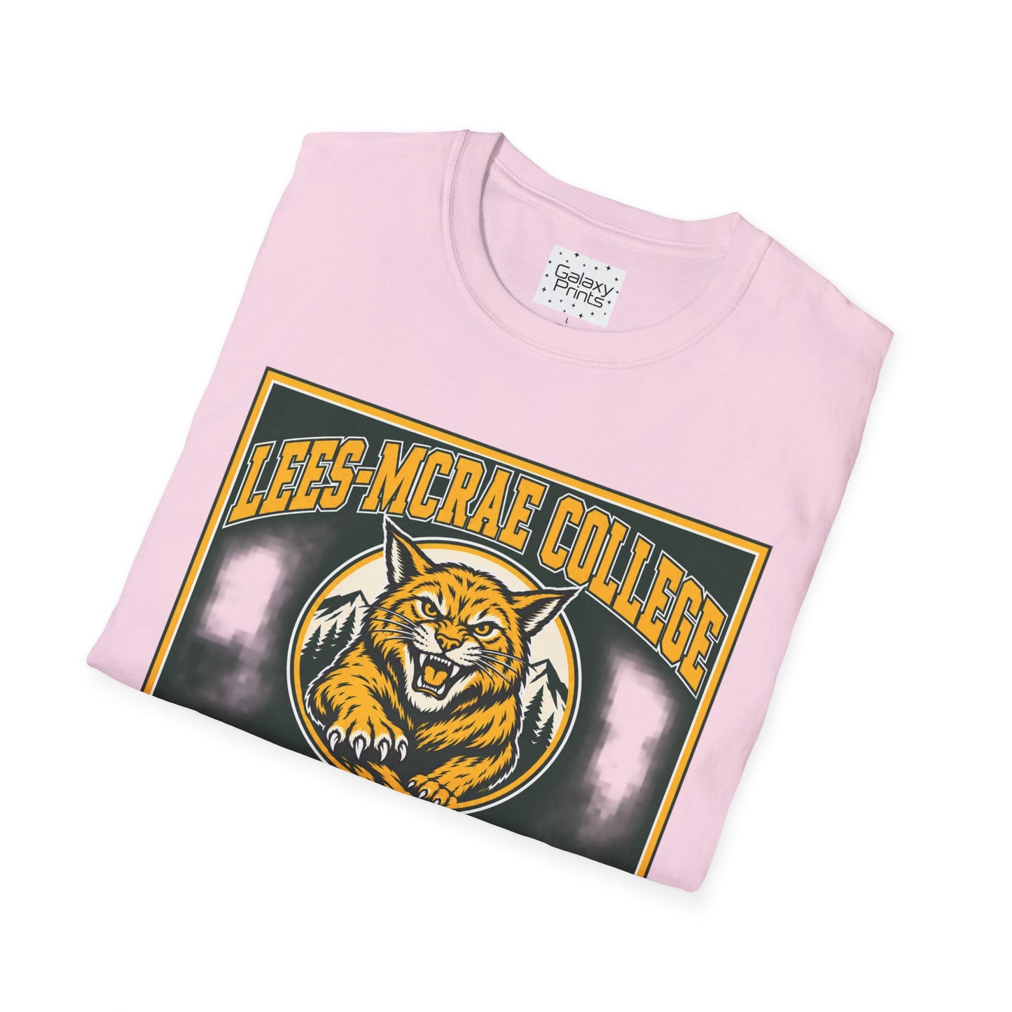 Lees-McRae College Bobcats Vintage Football T-Shirt — Retro Wily Bobcat