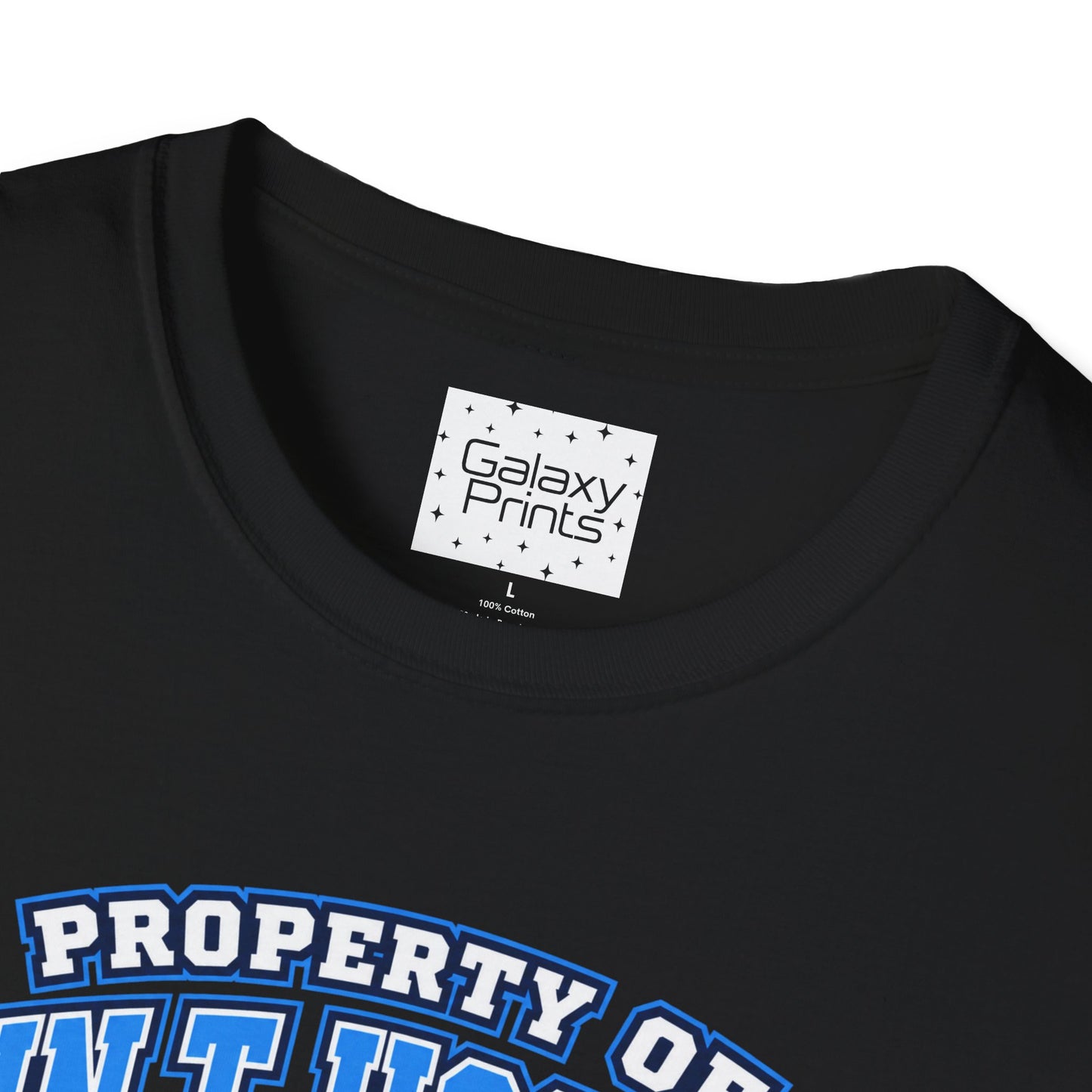Property of JTH Vikings T‑Shirt XL — Viking in Power Circle back - Hoggard School Spirit Tee