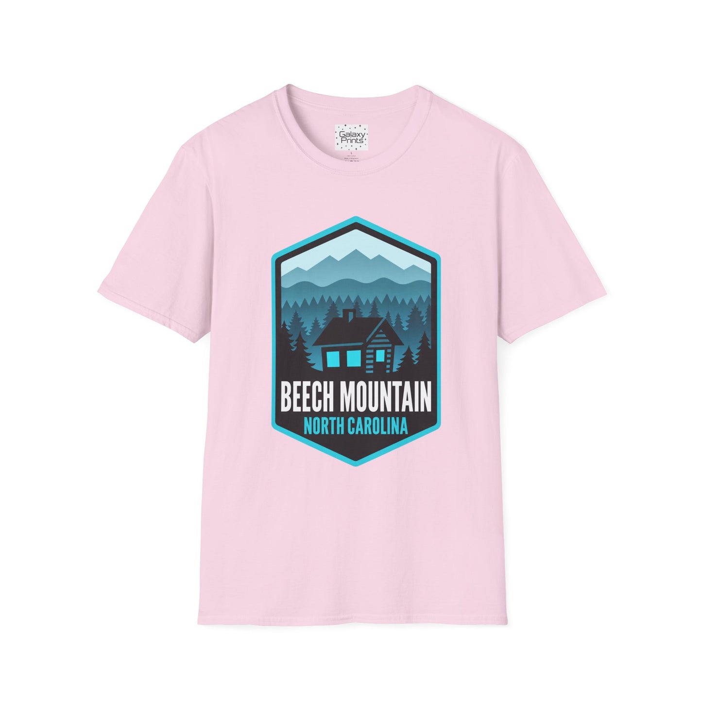 Beech Mountain North Carolina Cabin Tee — Mountain Cabin Graphic T-Shirt