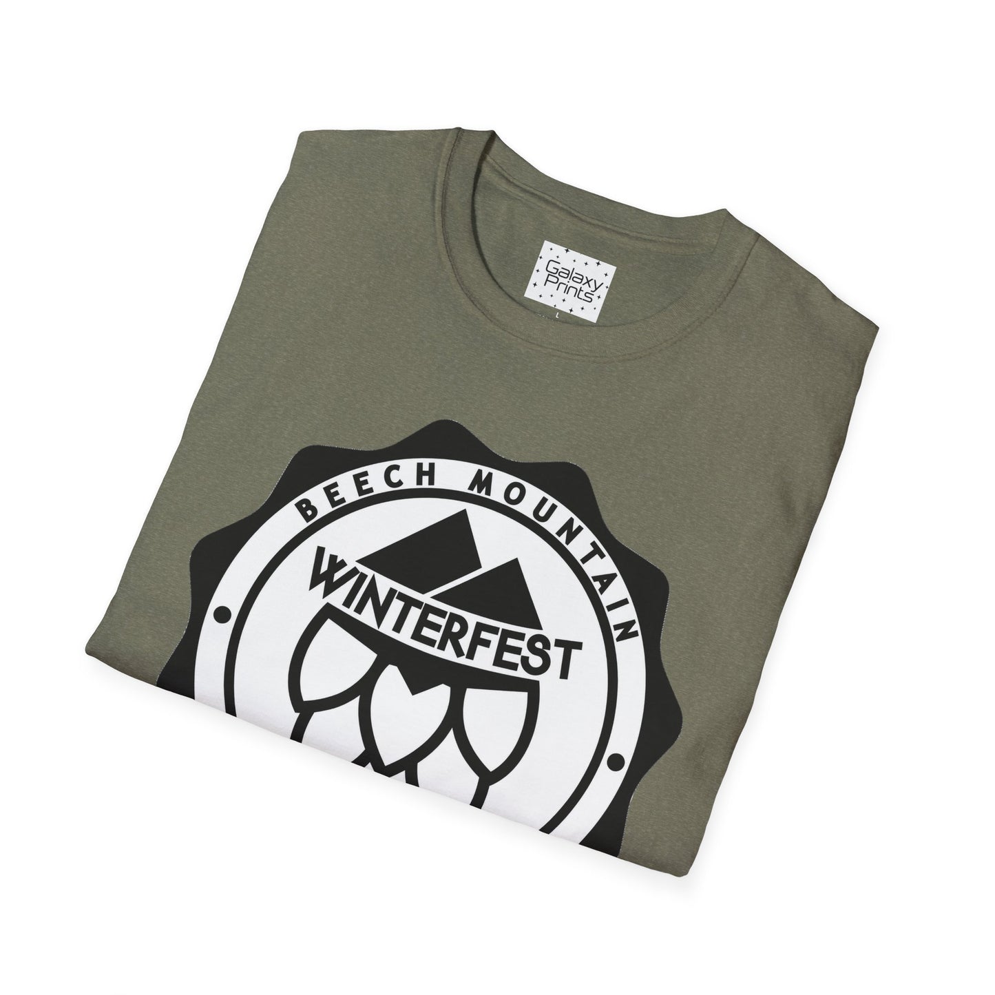 Winterfest Beech Mountain, NC  Logo T-Shirt — Beech Mountain Ski Festival Tee