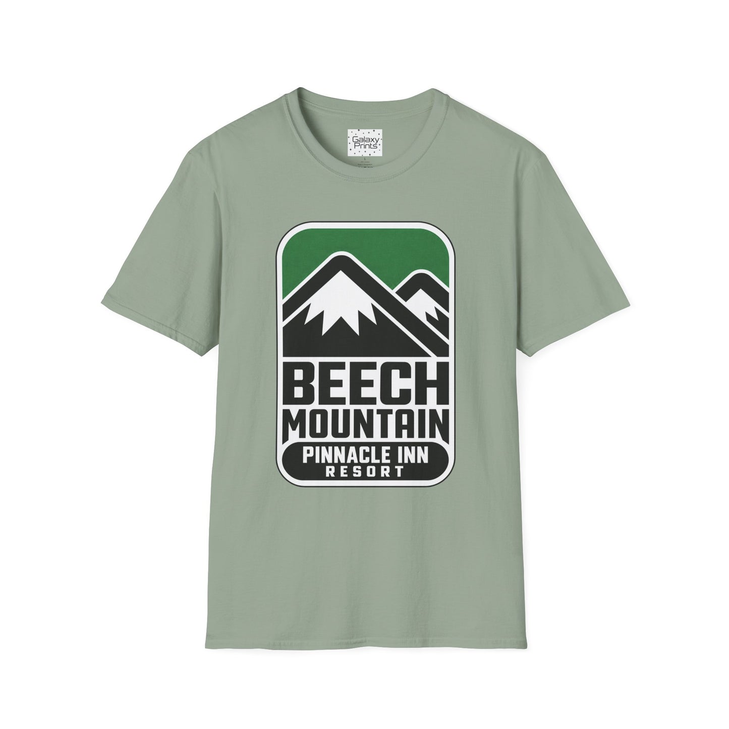 Pinnacle Inn Mountain Resort  Retro T-Shirt — Beech Mountain Pinnacle Inn Resort Graphic Tee Throw Back to 1983