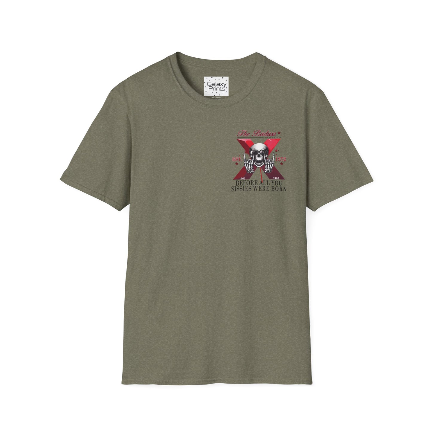 GEN X Inspired Unisex T-Shirt - 'GEN X PLAYGROUND 1965-1980'