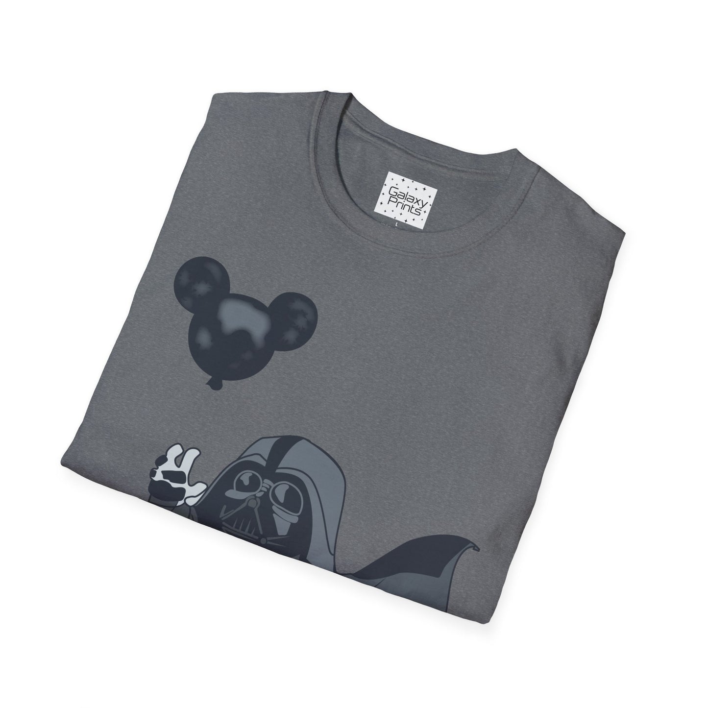 Unisex T-Shirt - DISNEY Inspired - 'Darth using the Force to control his Mickey balloon'