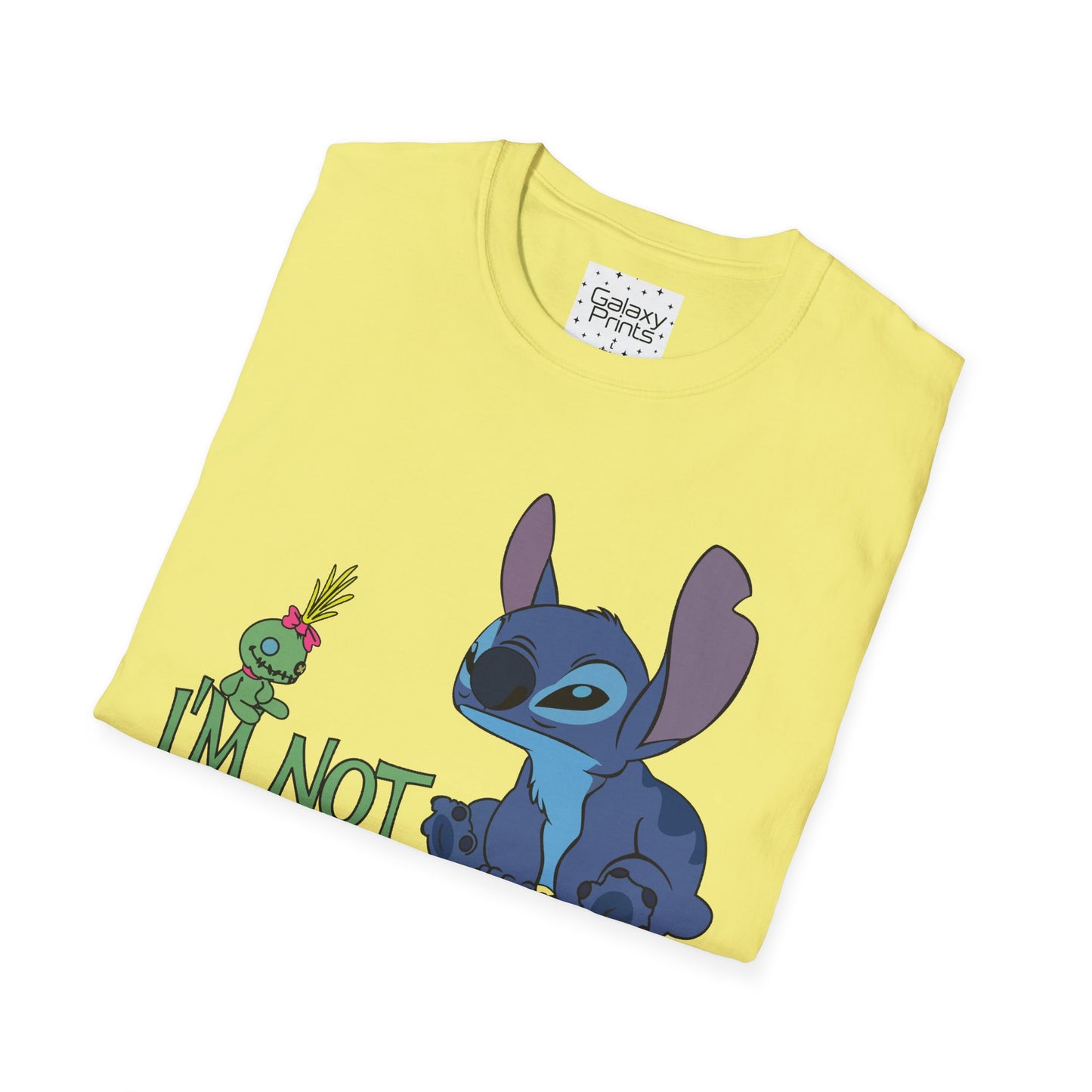 Unisex T-Shirt - Disney Inspired - 'Stich Not Arguing'