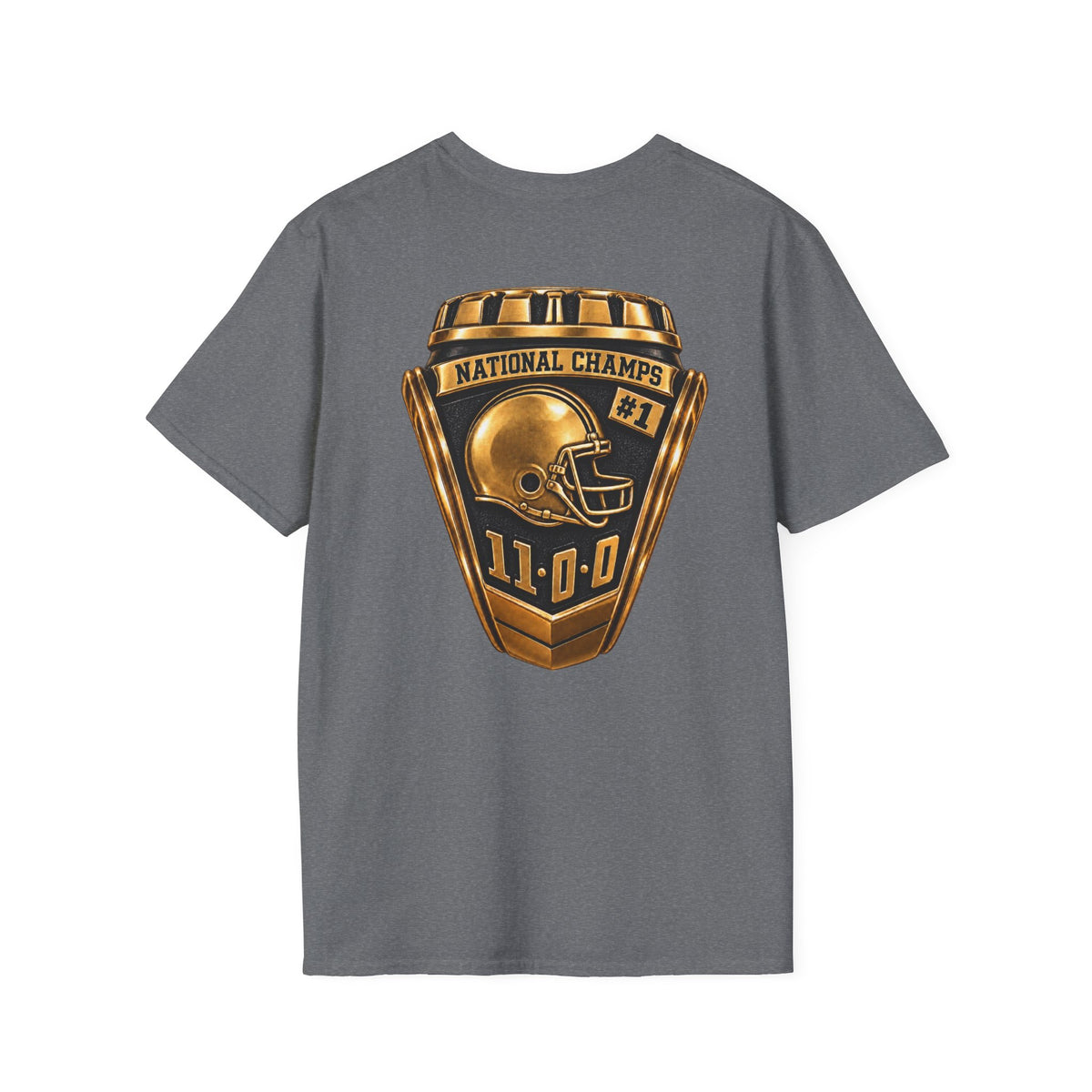LMC Football Champions T‑Shirt — “East Bowl and National Champions” Vintage Helmet Design
