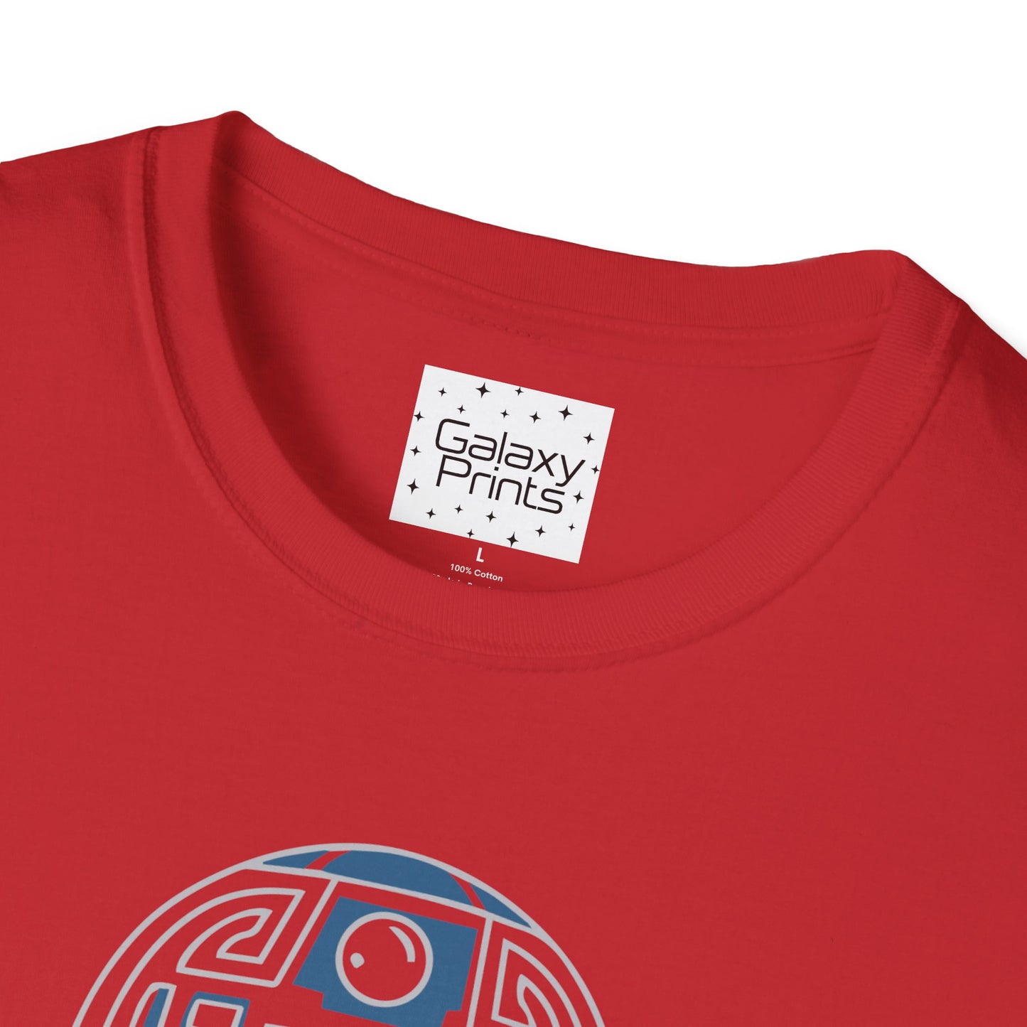 Star Wars Inspired Unisex T-Shirt - R2 D2 Digital Outline Framework Graphic Tee
