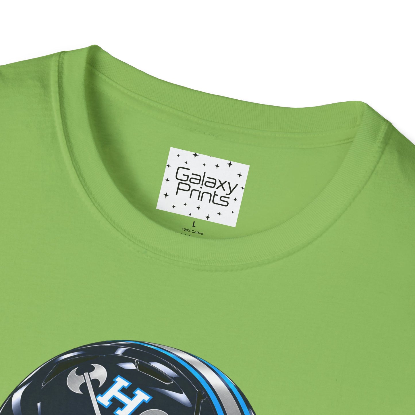 Unisex T-Shirt - Hoggard Vikings Inspired - Hoggard helmet and 'Domination is a State of Mind' - over our rivals