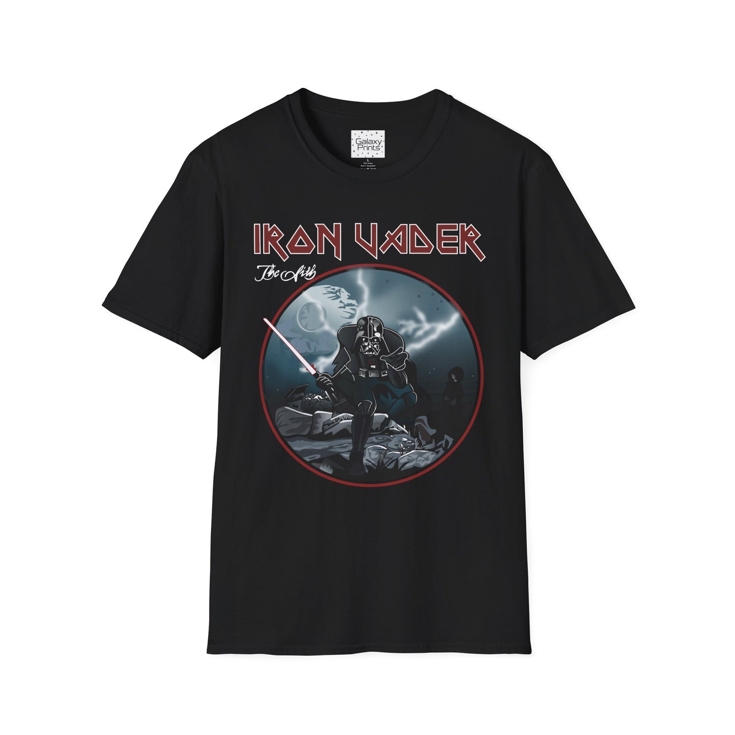 Star Wars Inspired Unisex T-Shirt - 'IRON VADER - The Sith' Darth Vader Graphic Tee