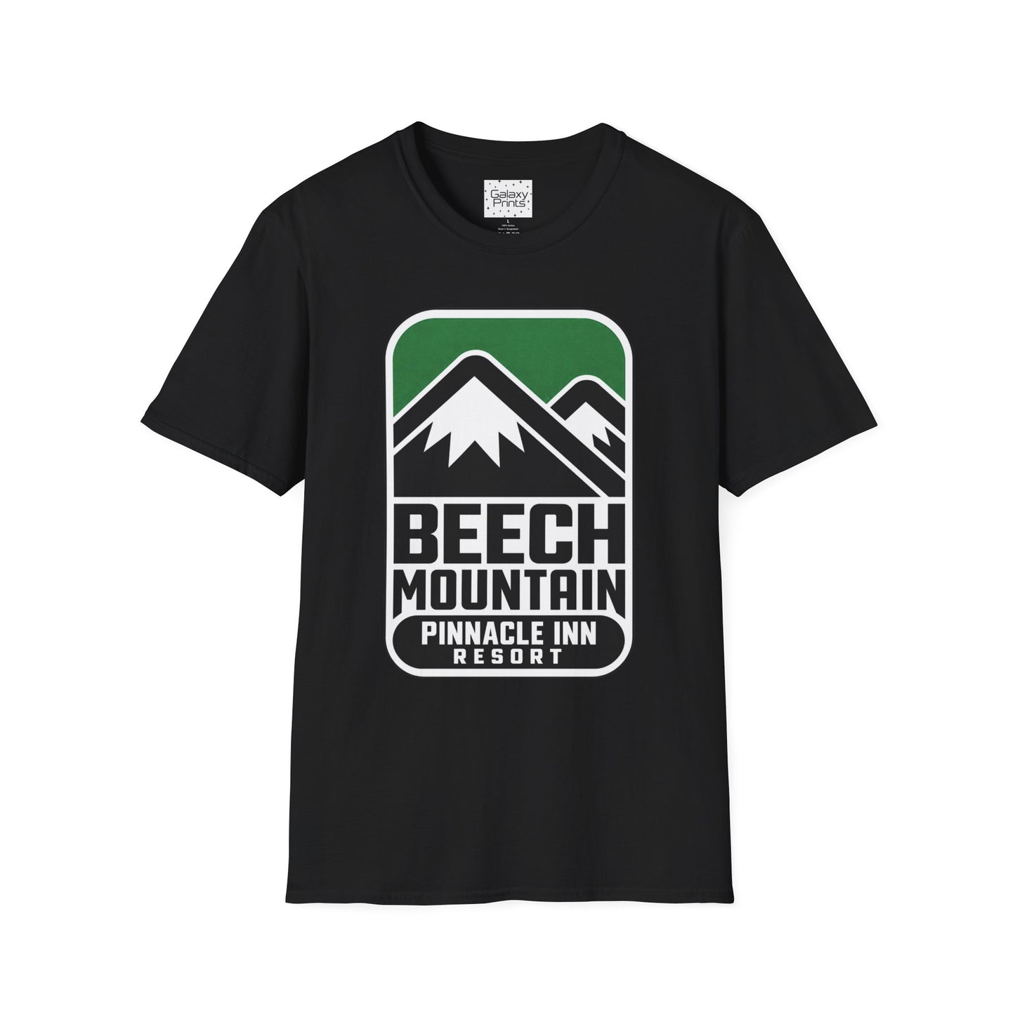 Pinnacle Inn Mountain Resort  Retro T-Shirt — Beech Mountain Pinnacle Inn Resort Graphic Tee Throw Back to 1983